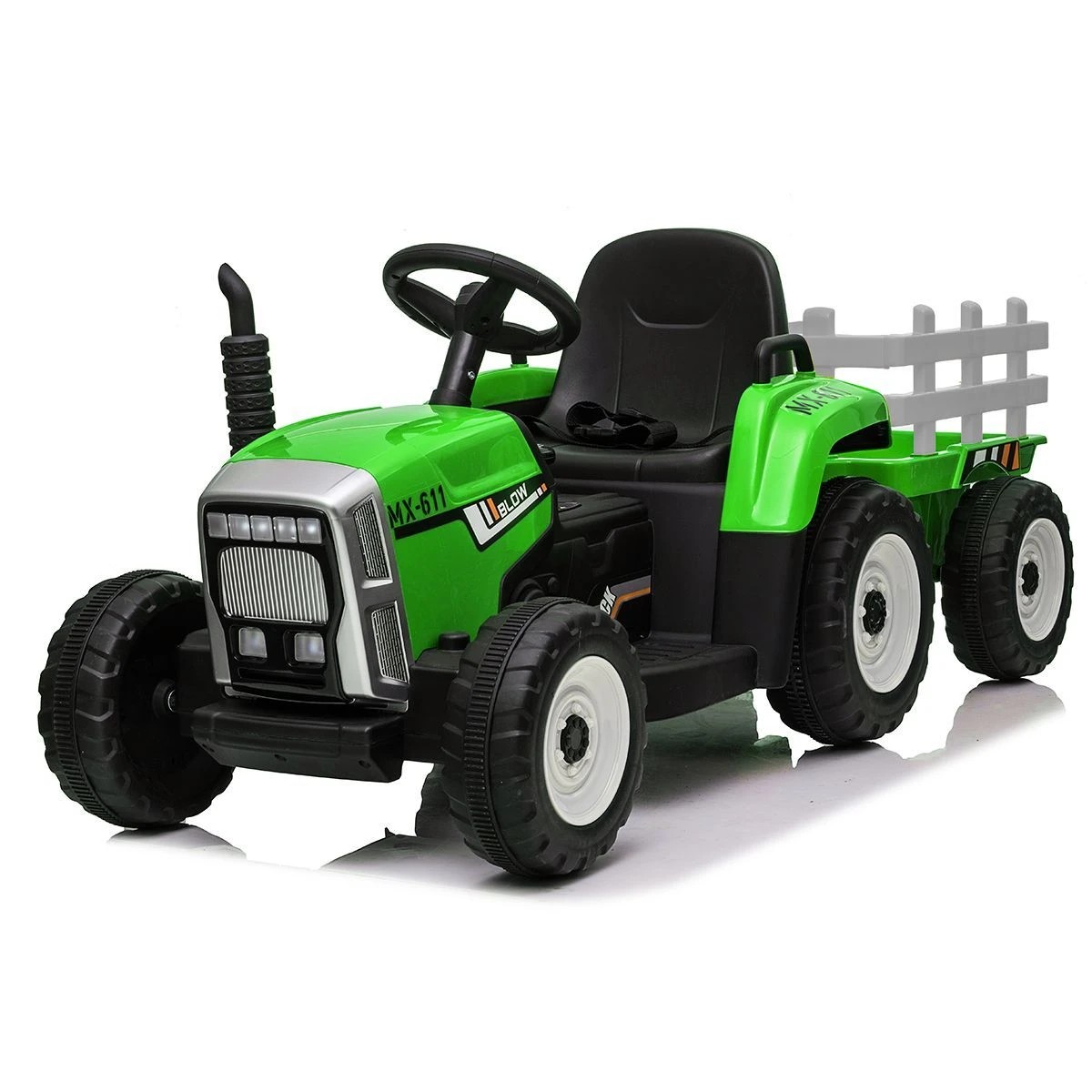 3 AUSWAY Kids Farm Tractor Electric Ride On Toys, 3 of 8