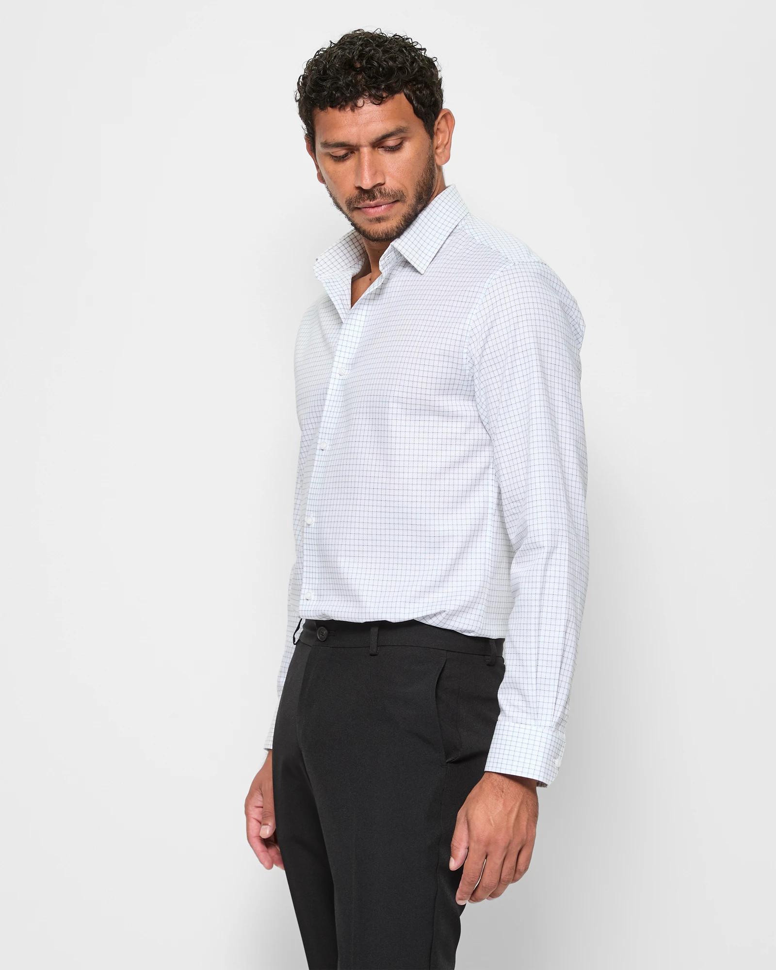 3 Long Sleeve Tattersall Shirt - Preview JUNGLE, 3 of 5