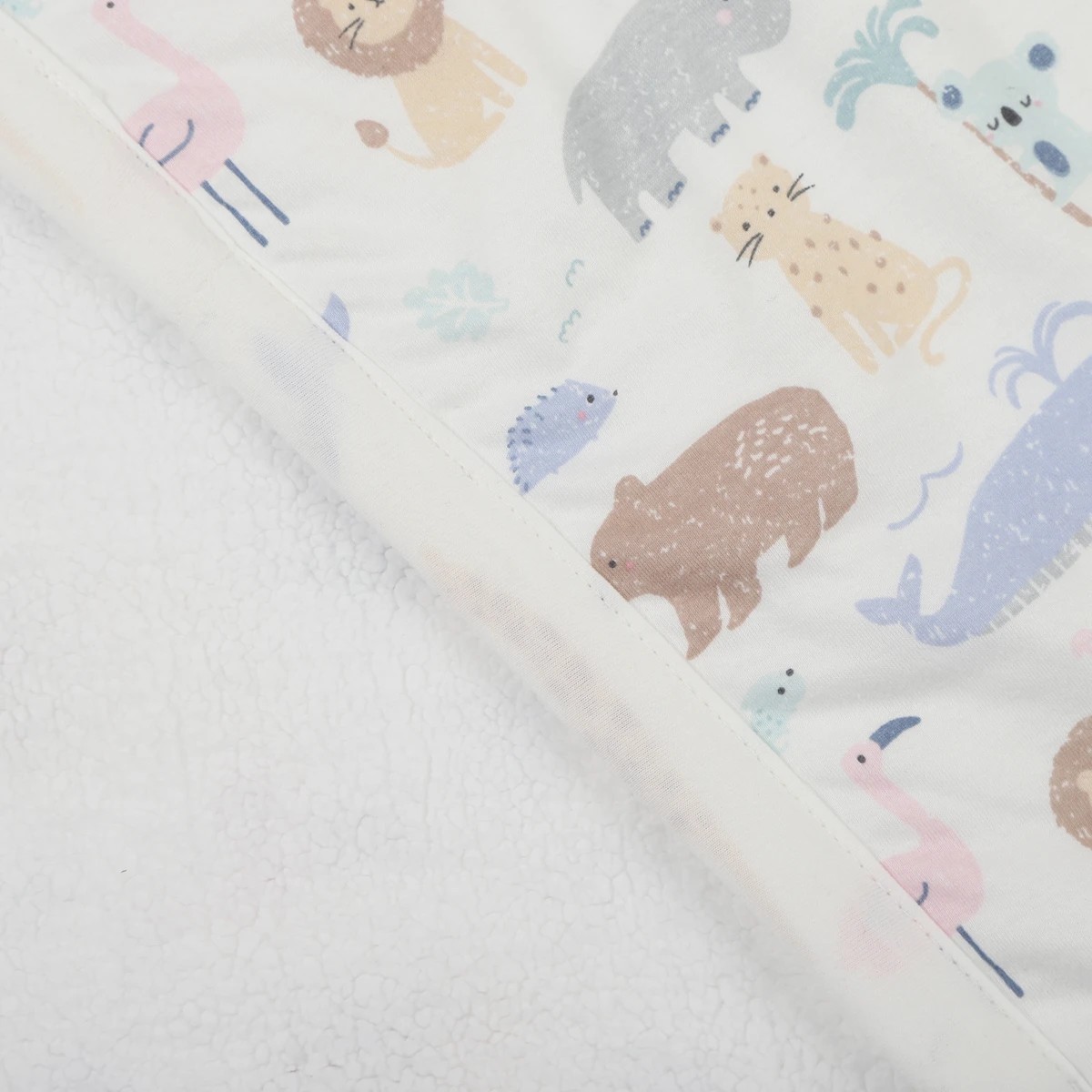 4 Jersey Plush Blanket - Animals, 4 of 5