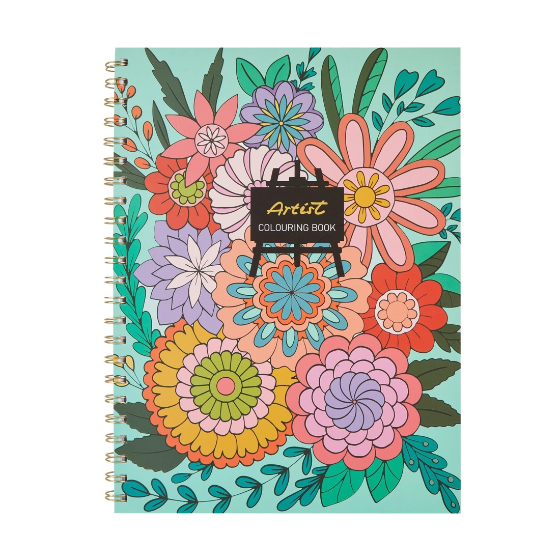 1 Artist Colouring Book - Flowers, 1 of 5