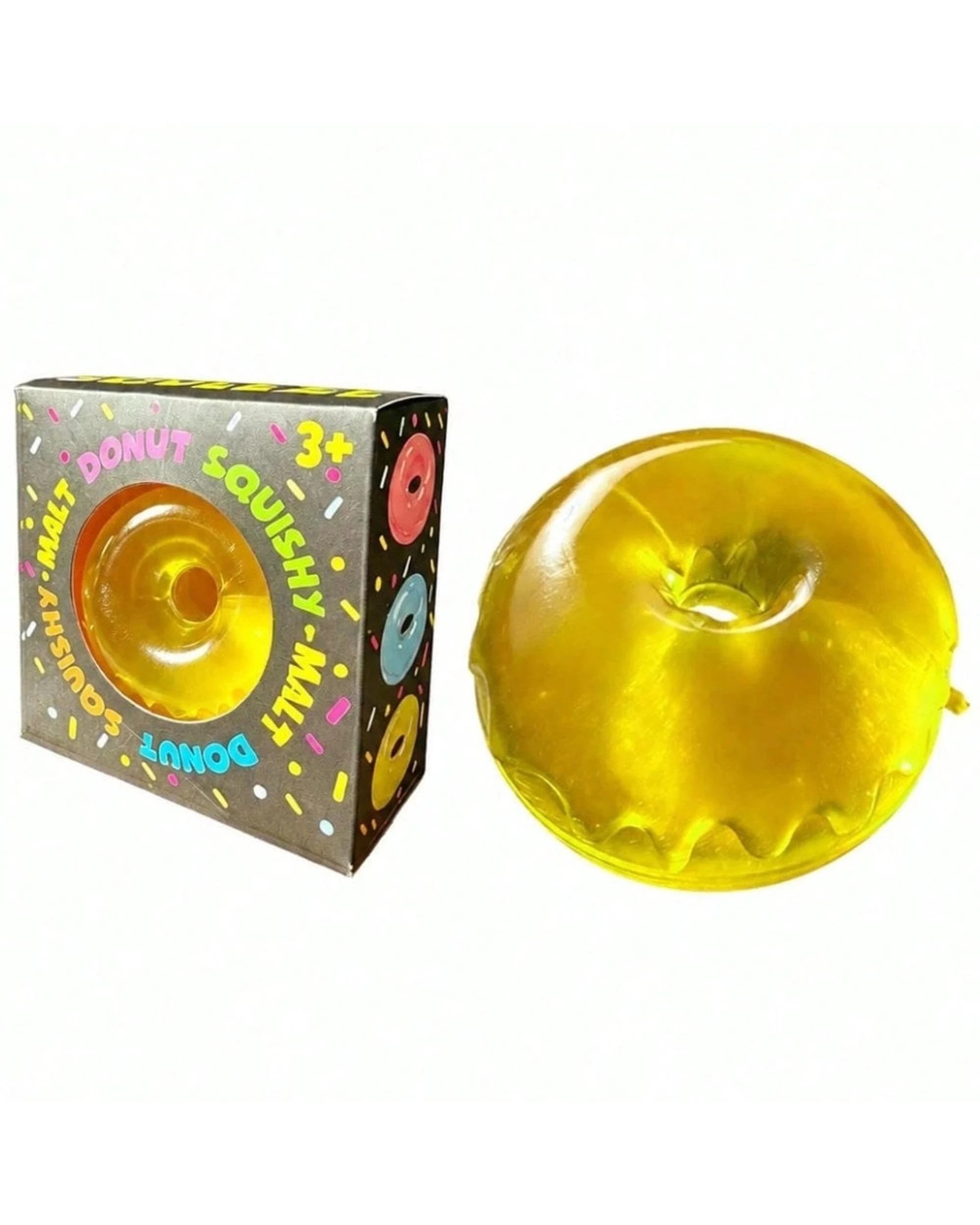 3 Squishy Sugar Translucent Donuts Assortment, 3 of 4