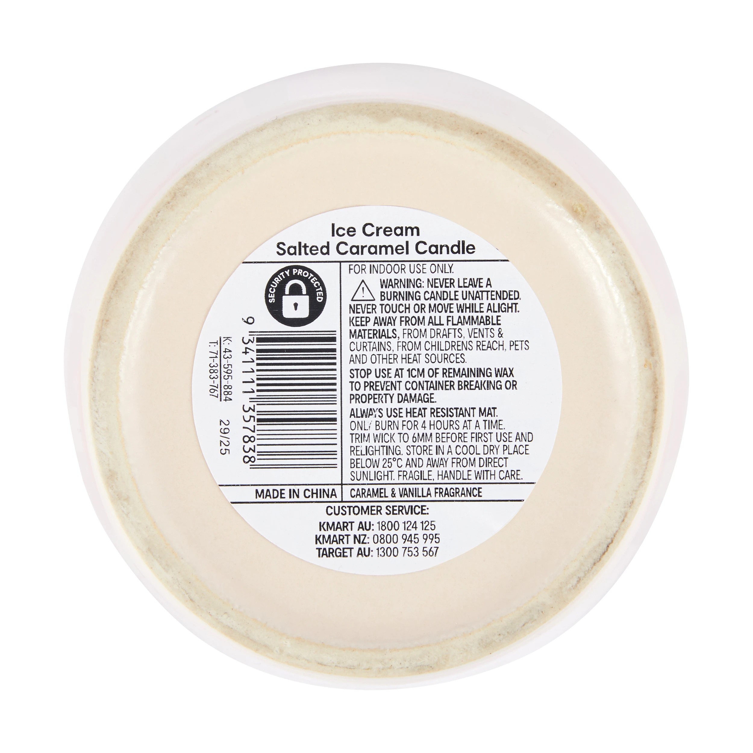 6 Salted Caramel Ice Cream Candle, 6 of 6