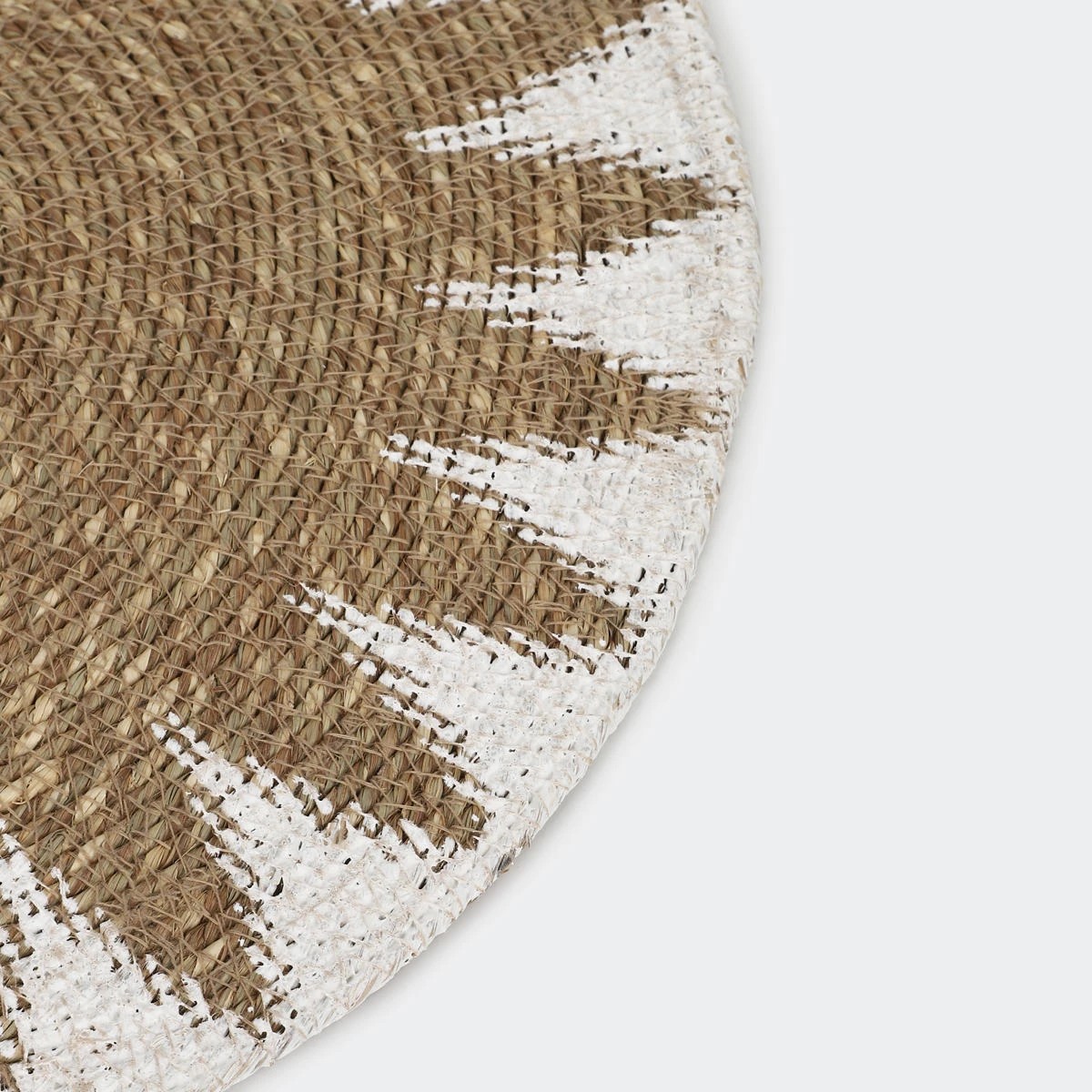 2 Natural Sunburst Round Placemat, 2 of 3