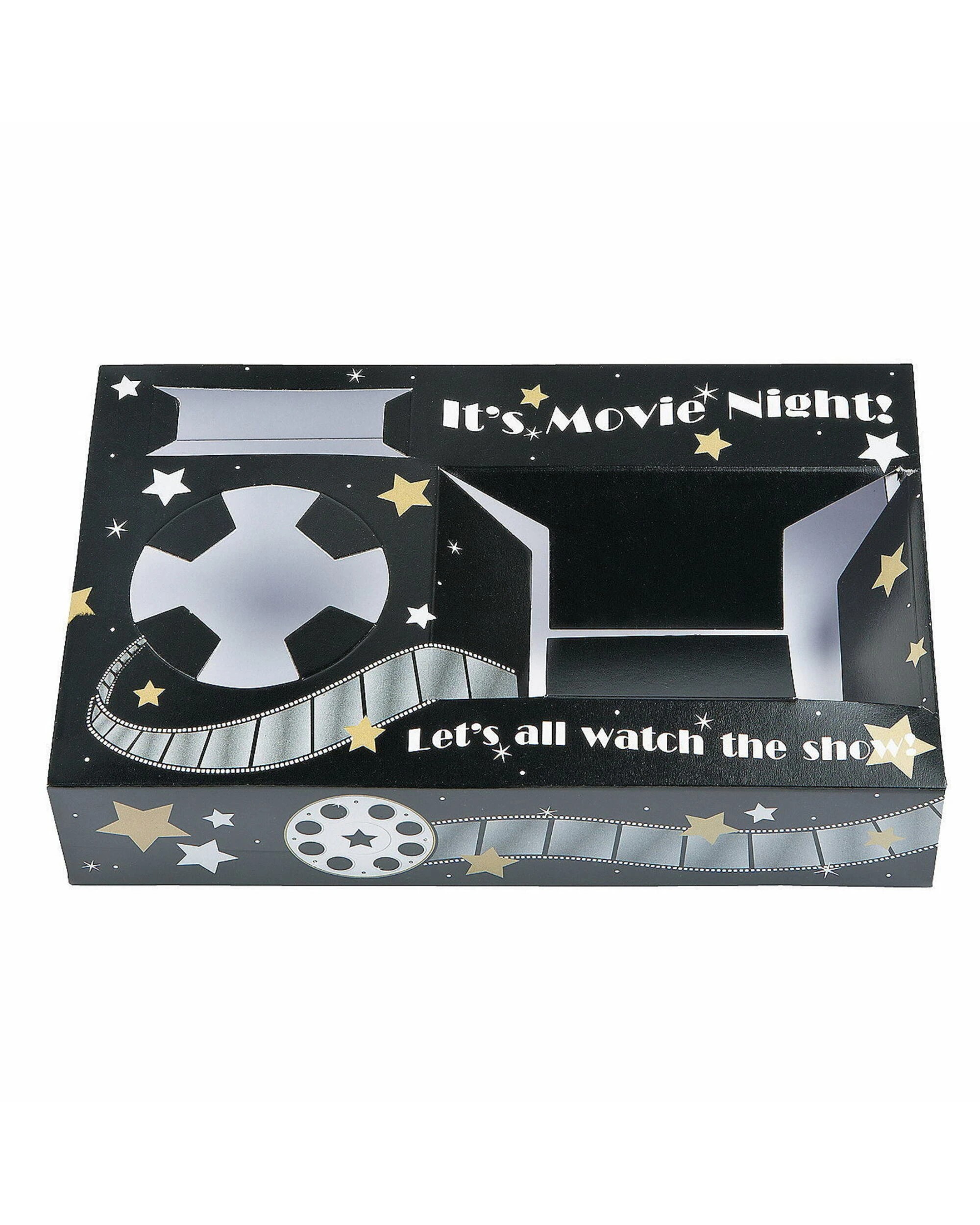 1 Partyrama Movie Night Snack Trays Pack of 12, 1 of 2