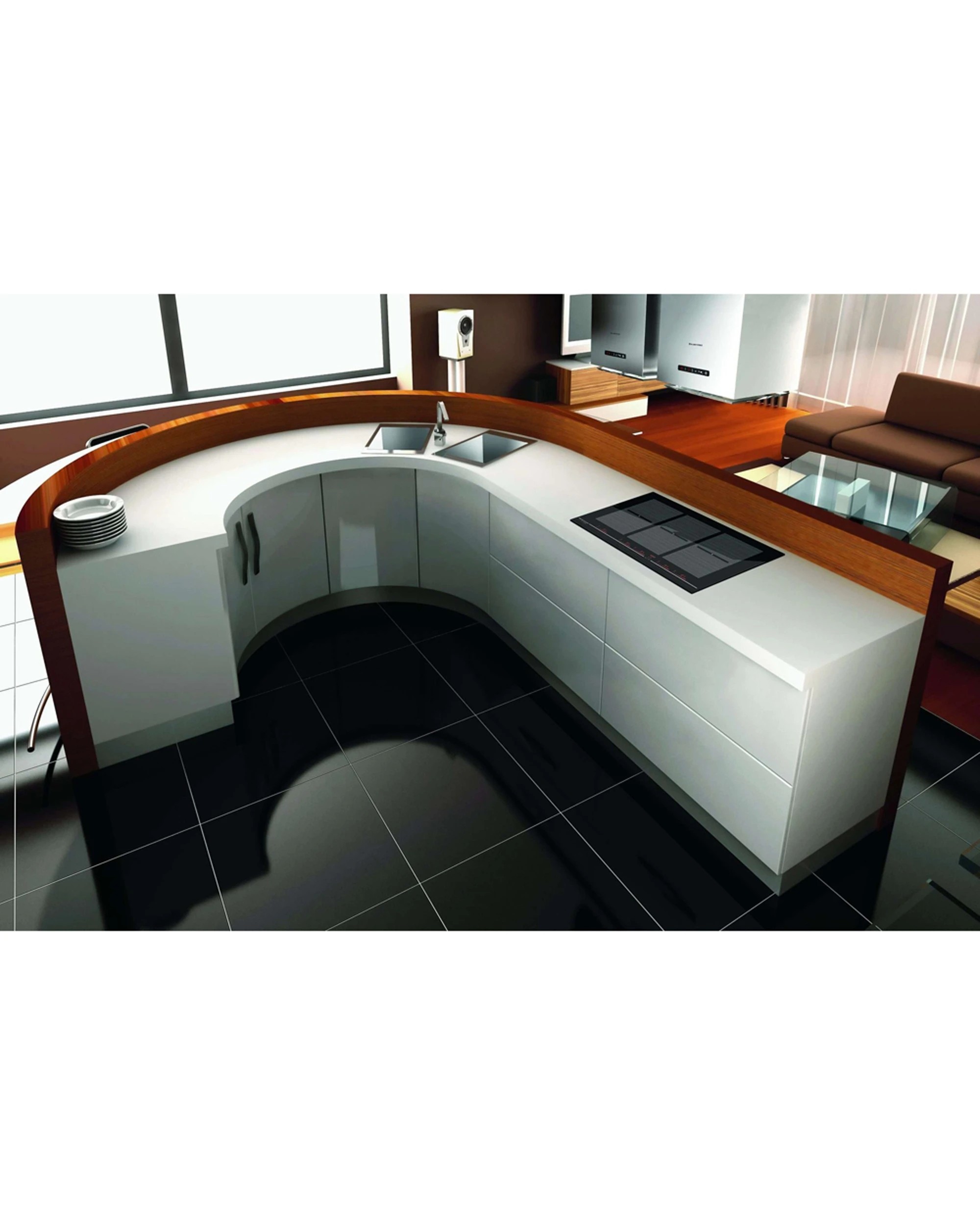 8 Kleenmaid Induction Cooktop 90cm Black Glass Touch Control 5-Zone Stovetop, 8 of 8