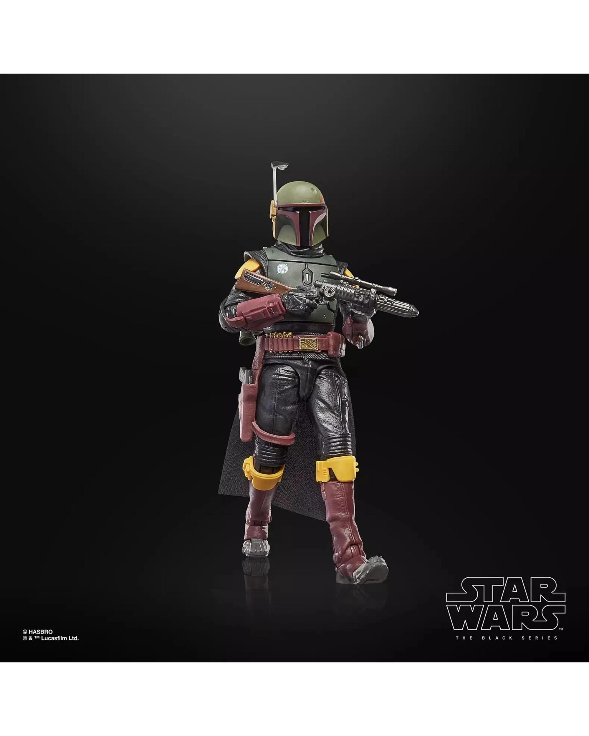 3 Star Wars: The Black Series Book of Boba Fett Boba Fett Action Figure, 3 of 10