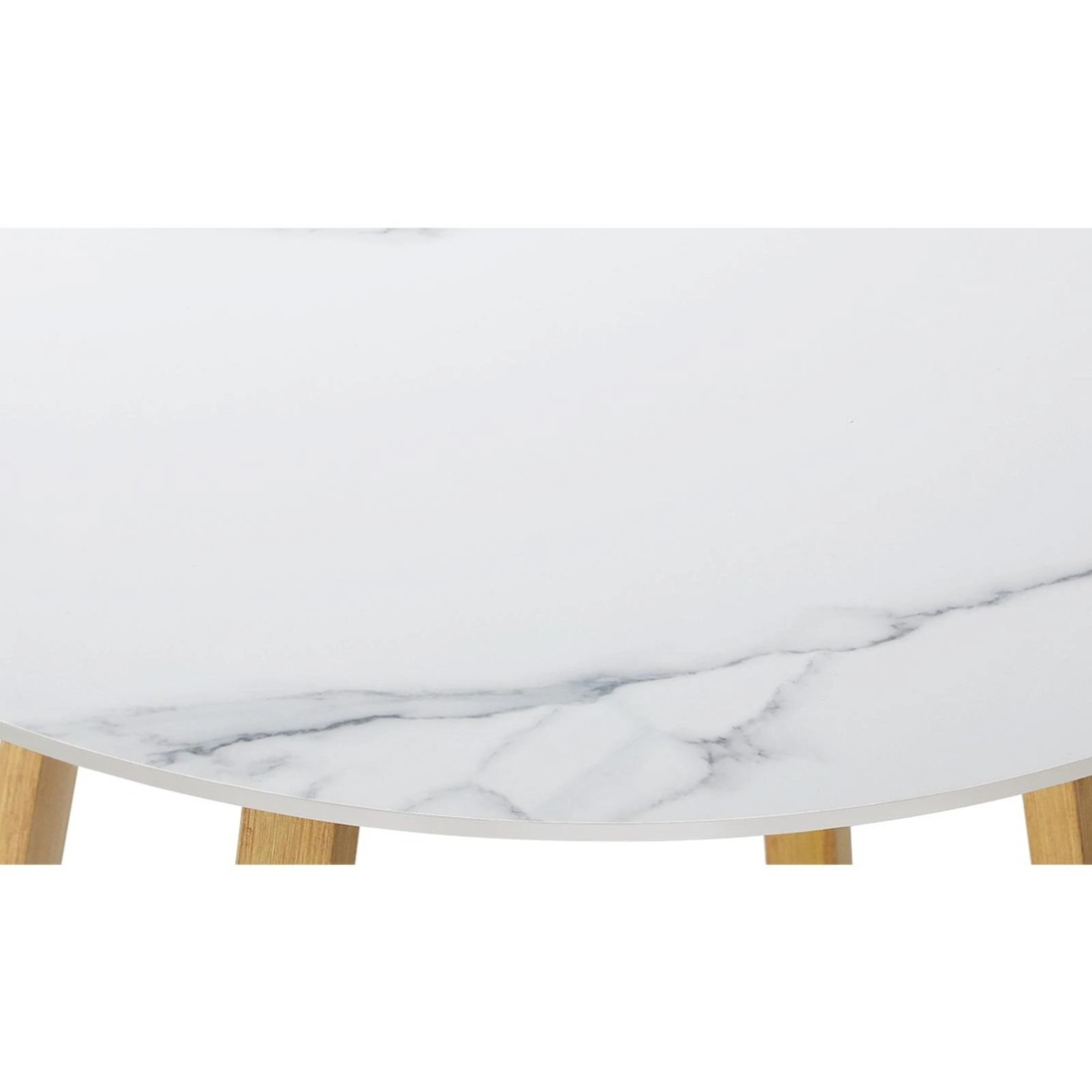 7 Livsip Outdoor Dining Marble Table Patio Garden Furniture 90cm Bistro Desk
 - Multi, 7 of 10