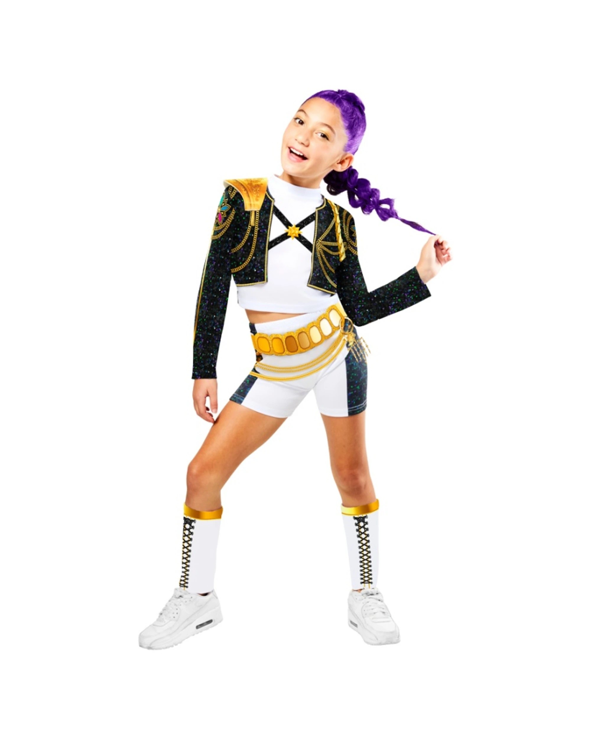 1 Rubies K-Pop Demon Hunters Rumi Hybrid Costume Child Dress Up Size S - Multi, 1 of 3