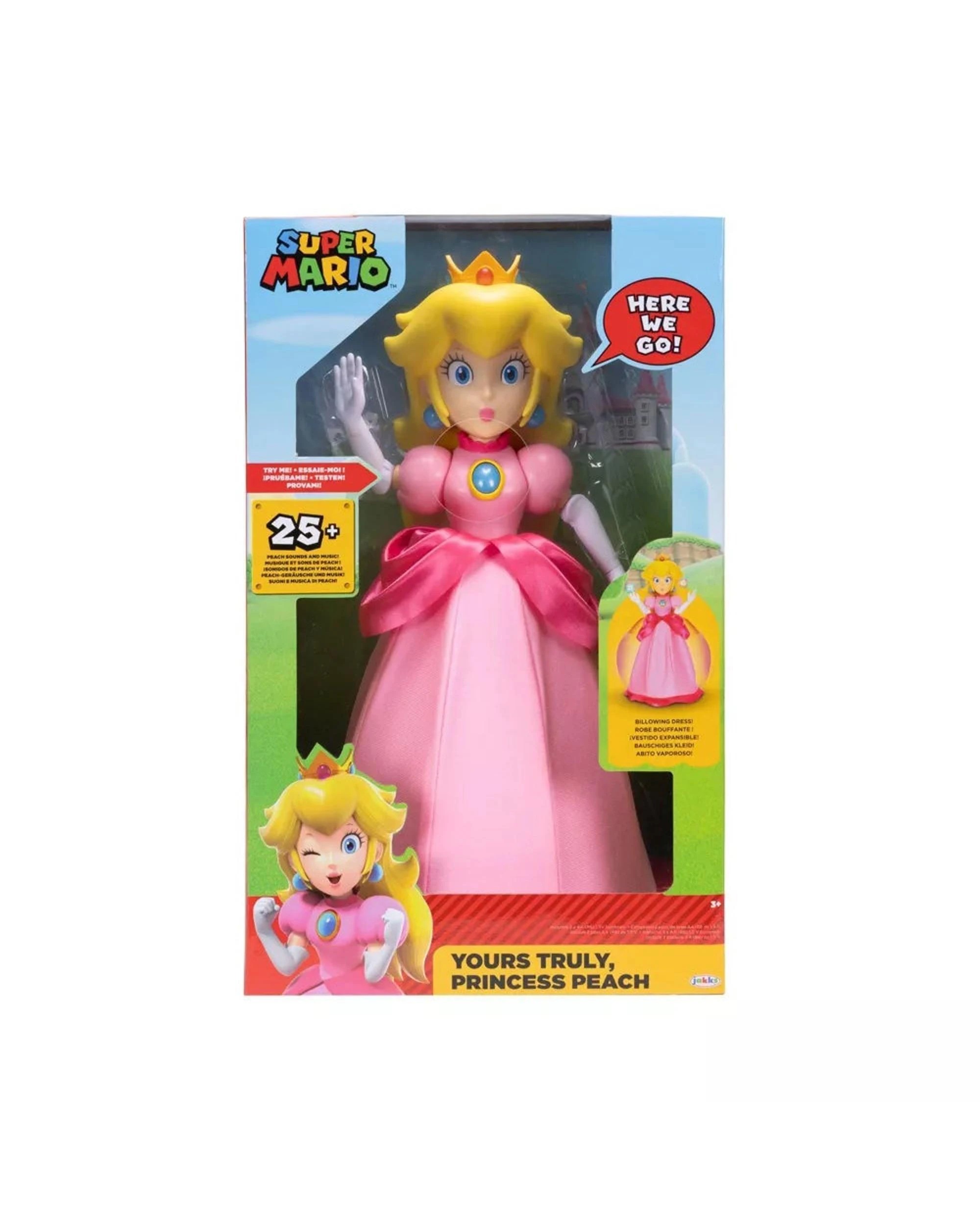 1 Nintendo Super Mario Yours Truly Princess Peach, 1 of 6