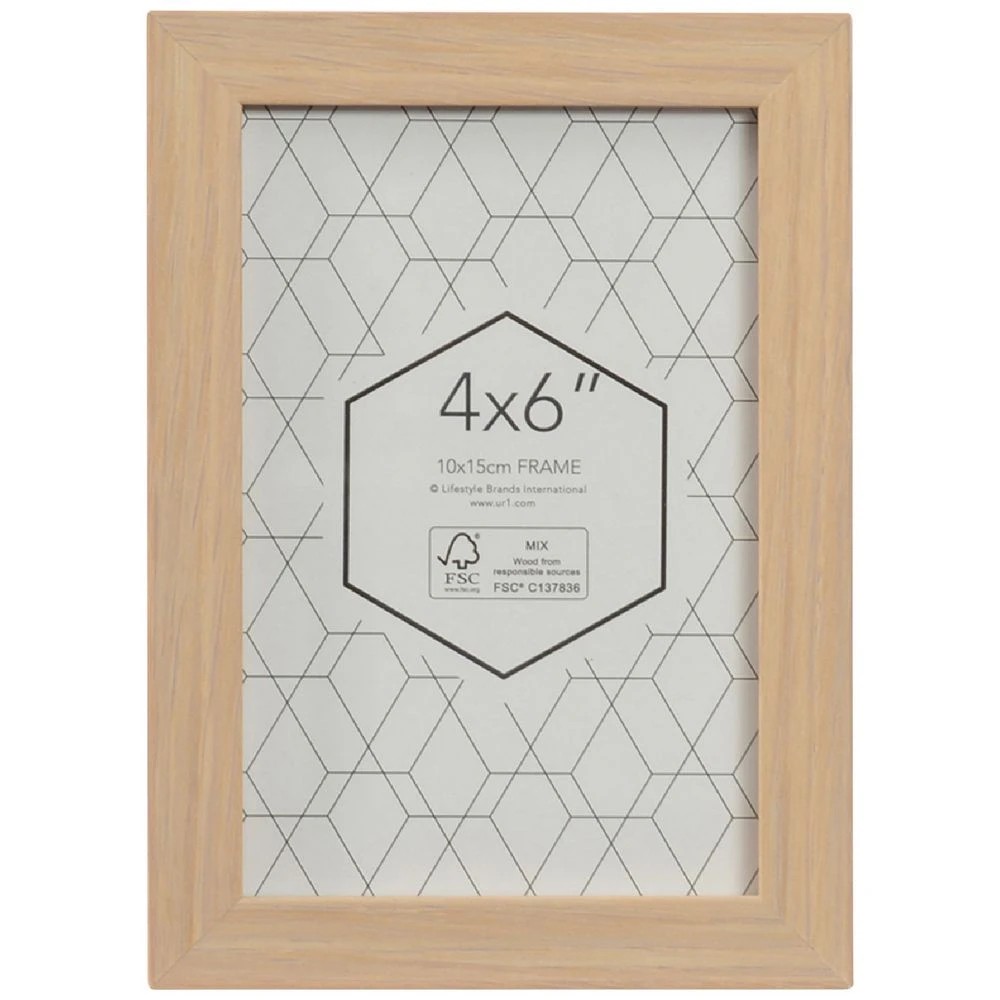 1 Promenade 6x4" Frame Oak, 1 of 5