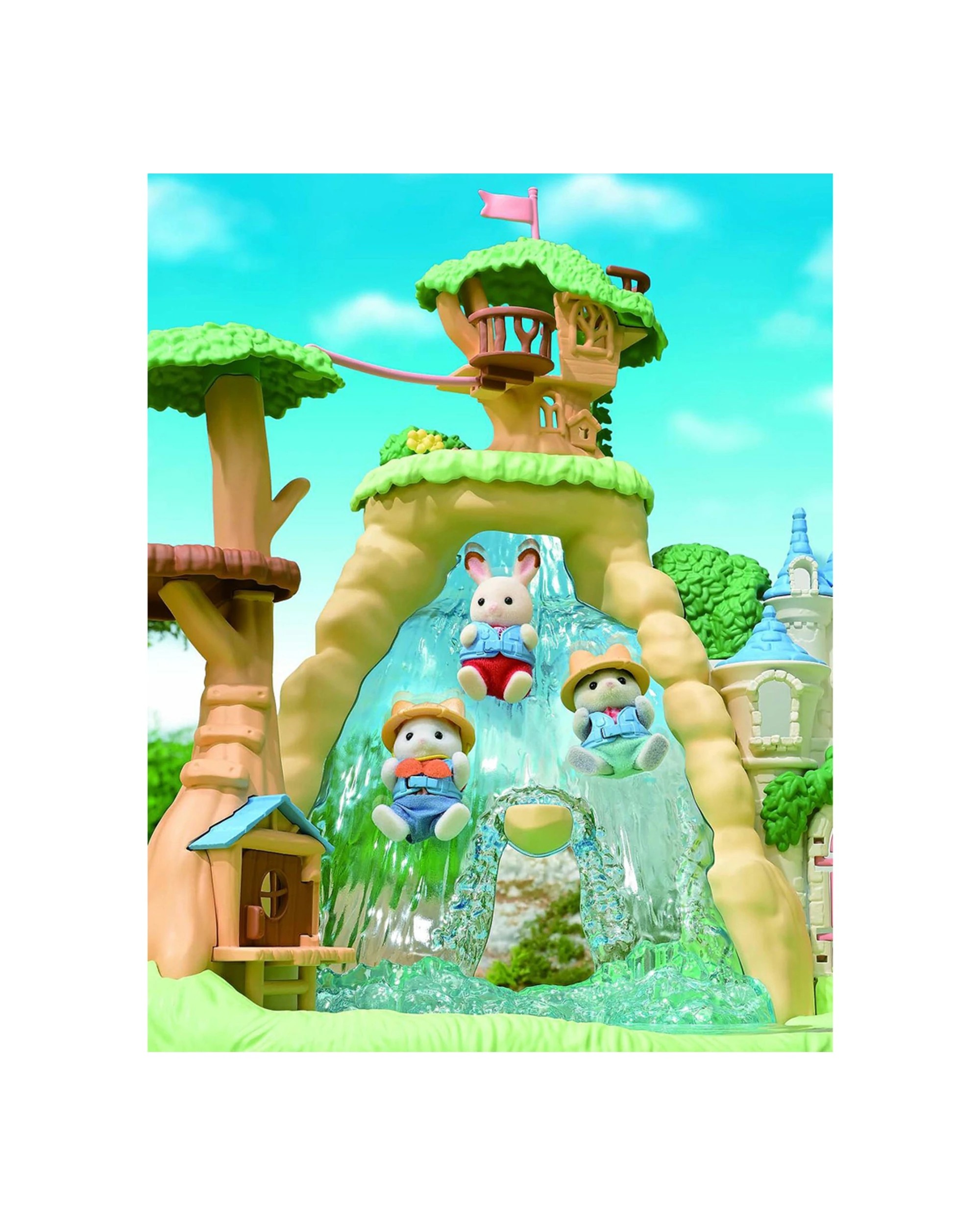 4 Sylvanian Families Secret Forest Falls Adventure Playset Kids Toy 3 Years Plus
 - Multi, 4 of 7