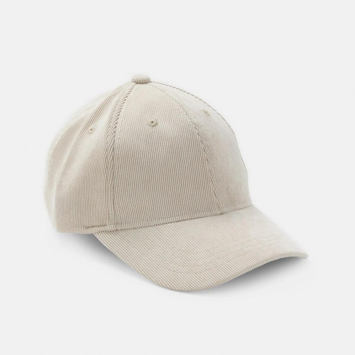 1 Corduroy Cap Beige, 1 of 4