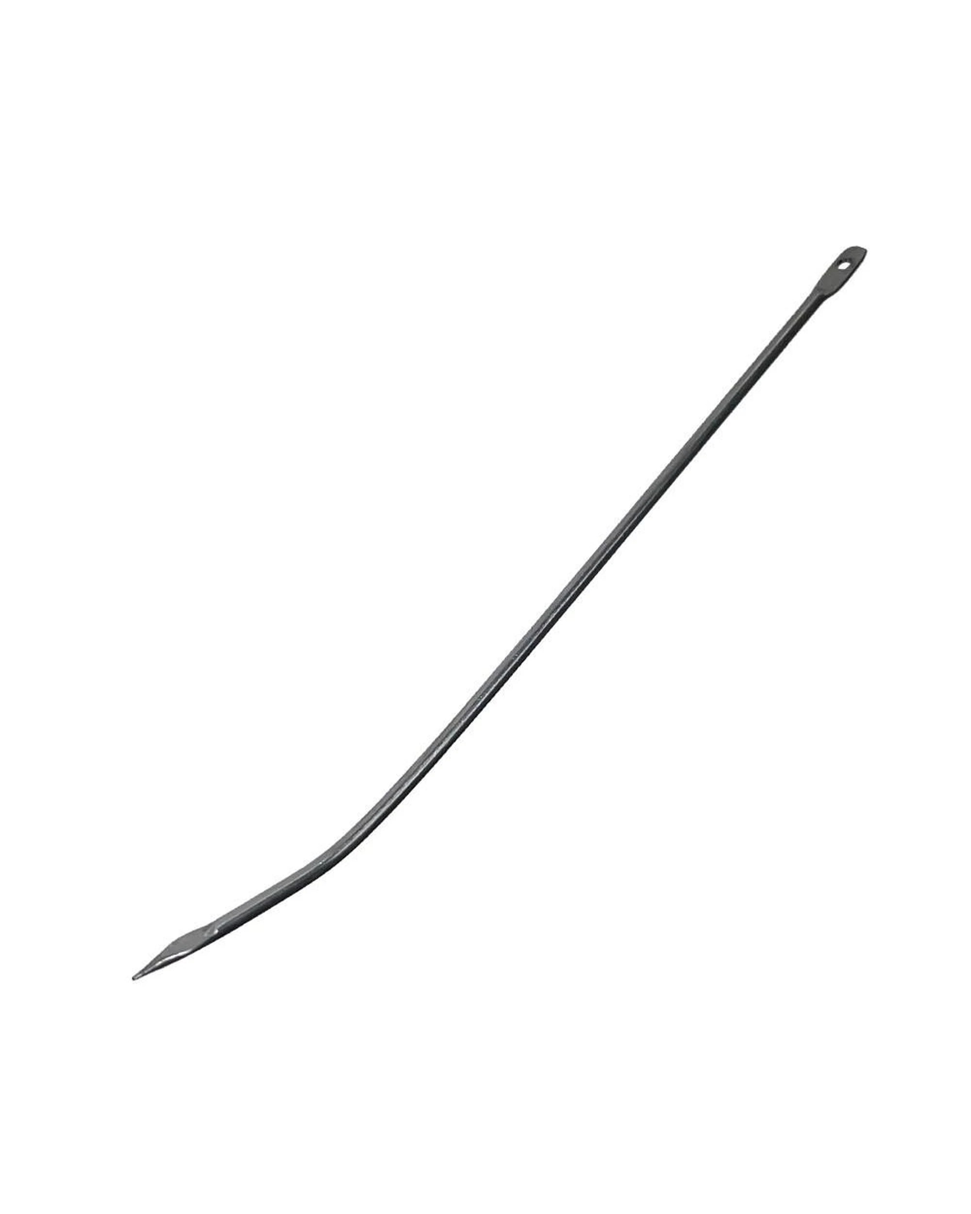 1 Flaming Coals Trussing Meat Needle - Curved, 1 of 4
