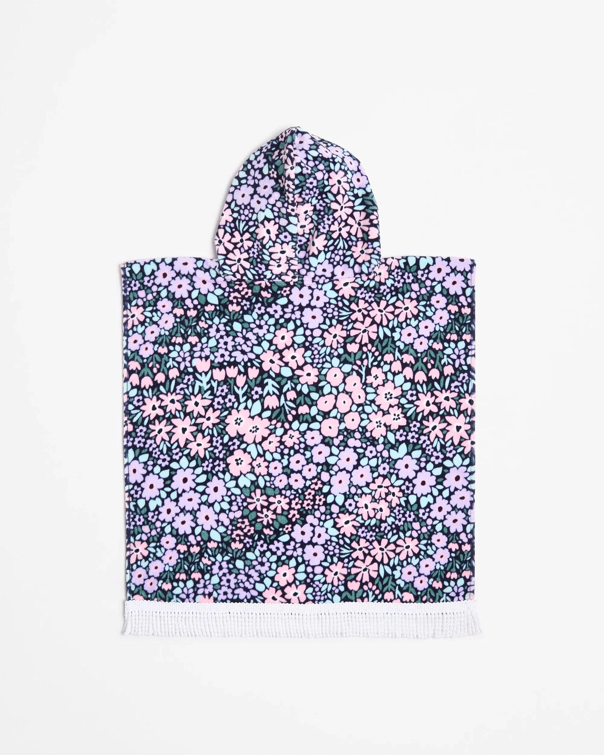 3 Target Kids Daisy Hooded Beach Towel - Multi, 3 of 3