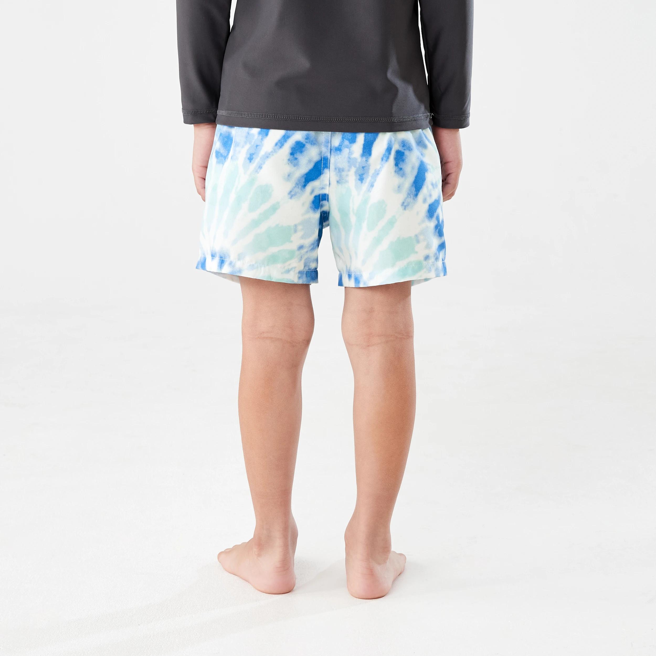 2 Printed Boardshorts SPIRAL TIE DYE FRESH BLUE, 2 of 5