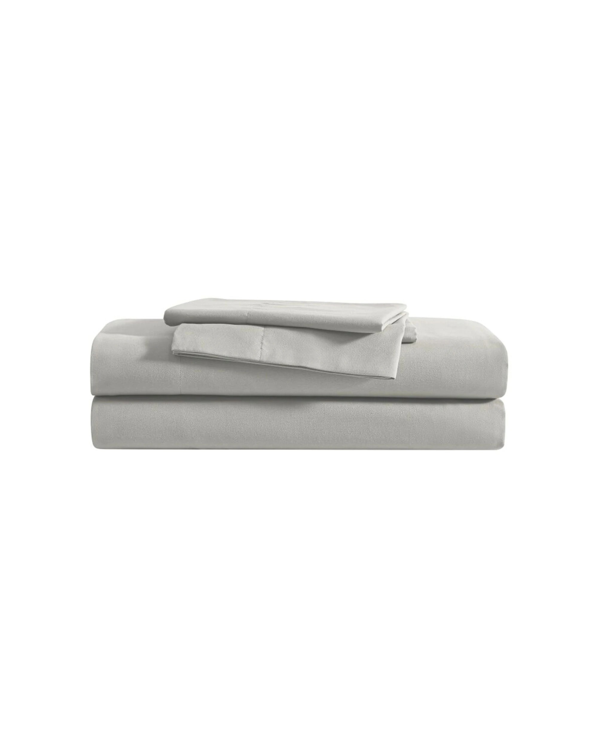 2 Ardor Softest Advanced Textile Polyester Complete Bedding Sheet Set - Single Bed - Silver, 2 of 3