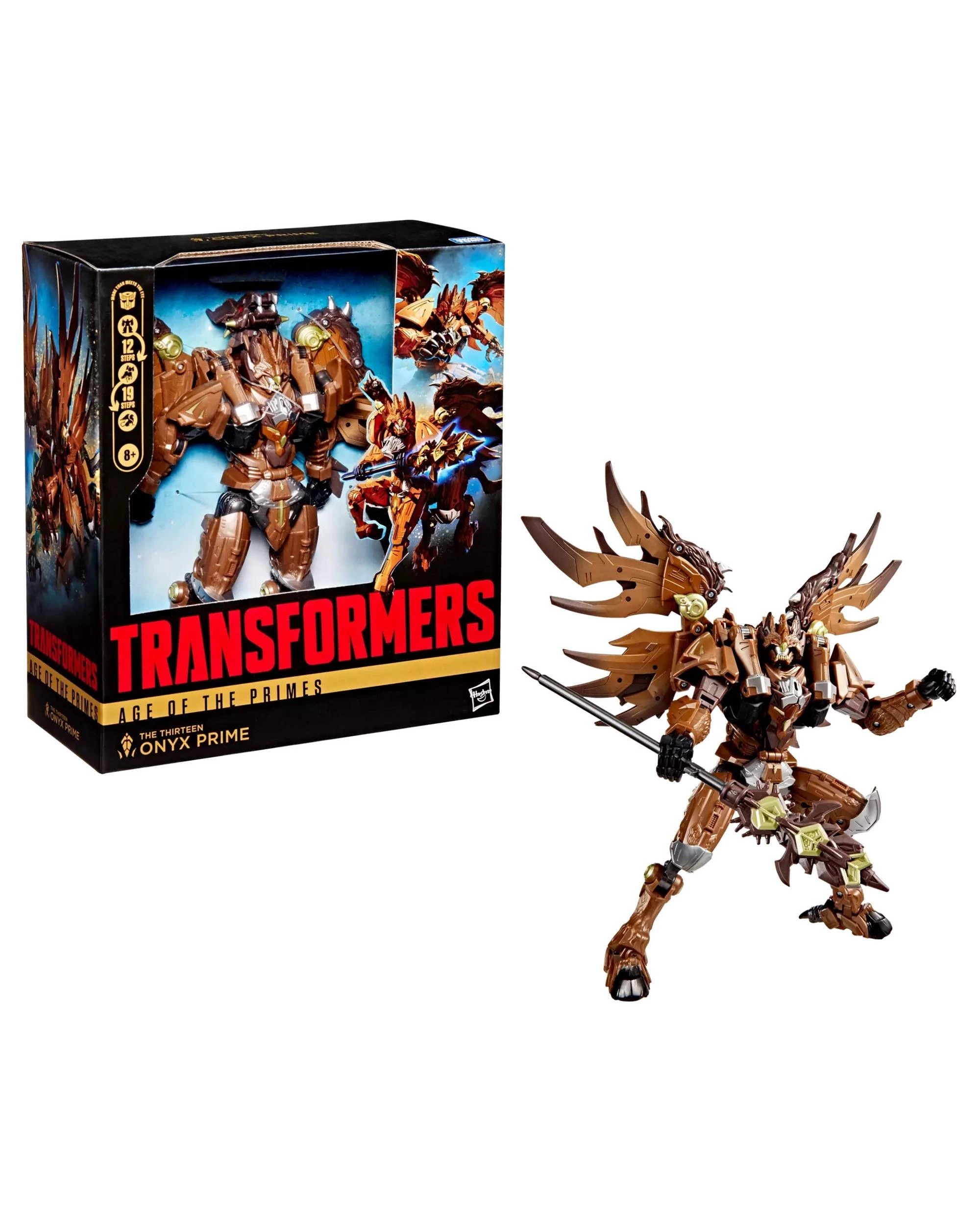 1 Transformers Age of the Primes The Thirteen Onyx Prime Leader Class Action Figure, 1 of 5