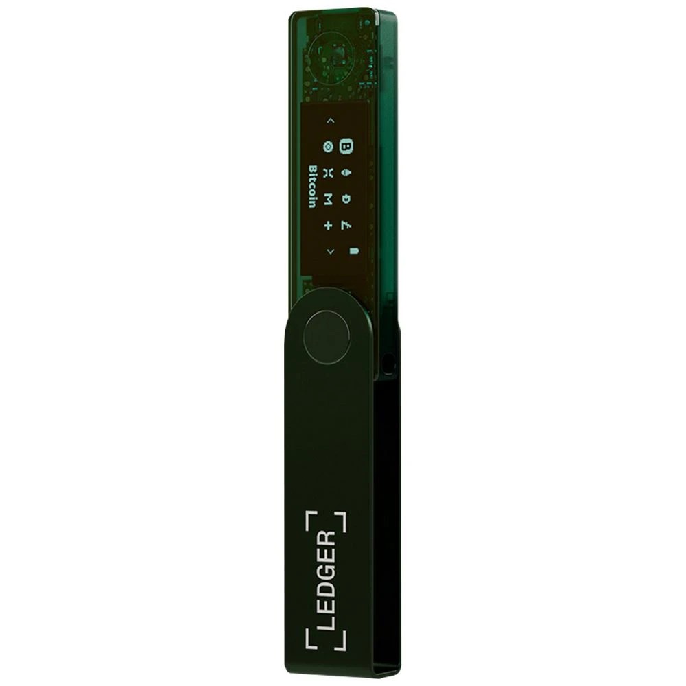 4 Ledger Nano X Crypto Wallet Emerald Green, 4 of 5
