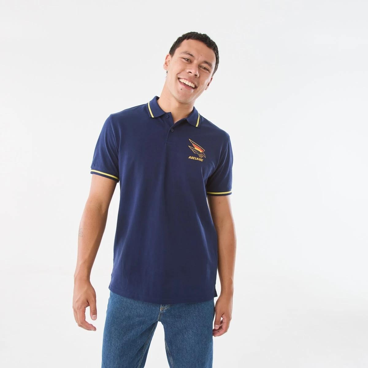 1 Official AFL Adult Polo Shirt Adelaide, 1 of 5