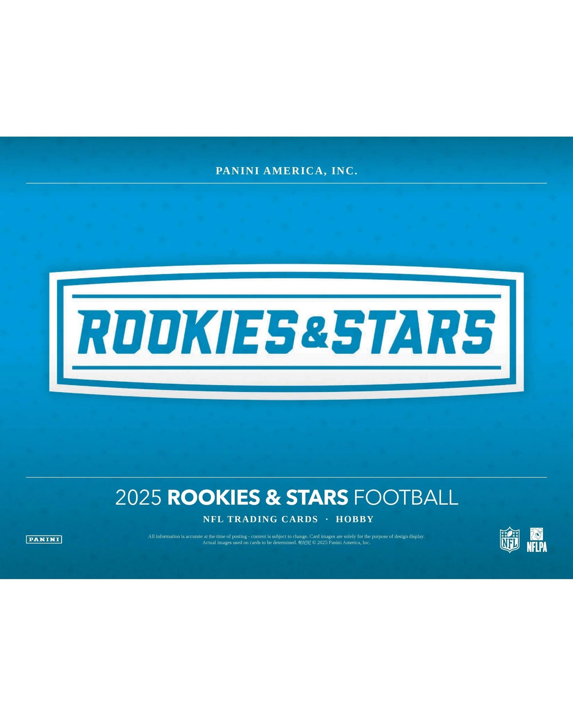 2 Panini NFL 2025 Rookies and Stars Football Hobby Pack, 2 of 10