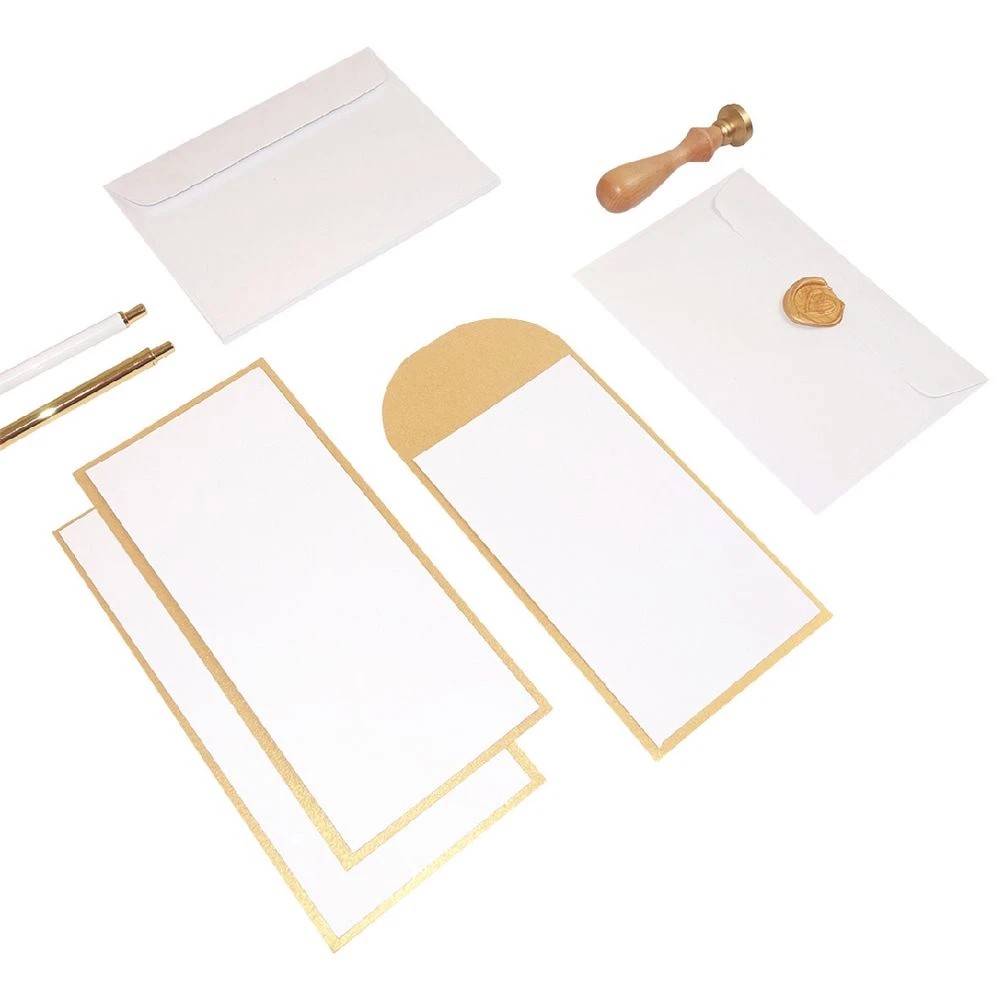 4 Quill Linen Bond C6 Envelopes White 10 Pack, 4 of 4