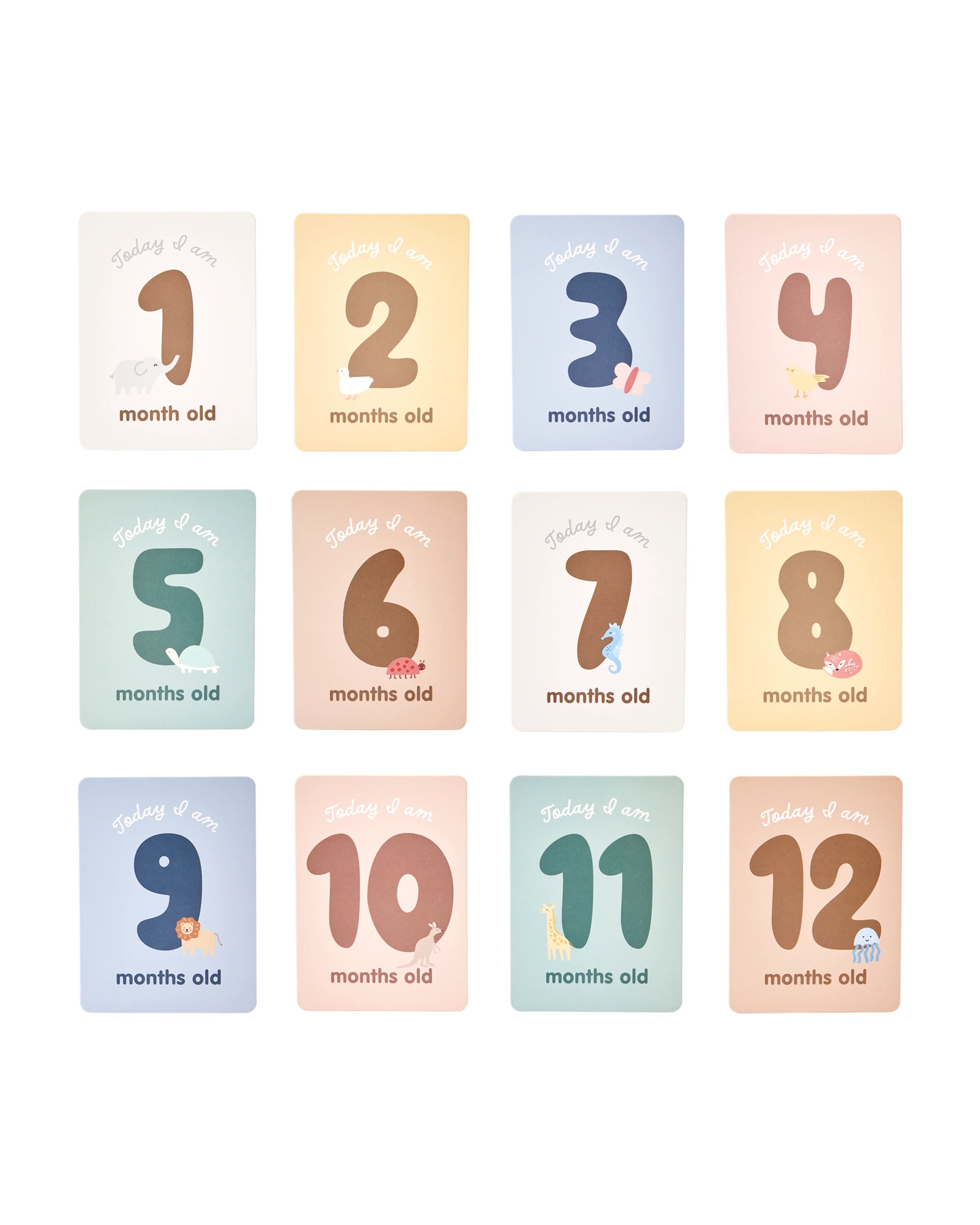 2 12 Piece Milestone Cards, 2 of 4
