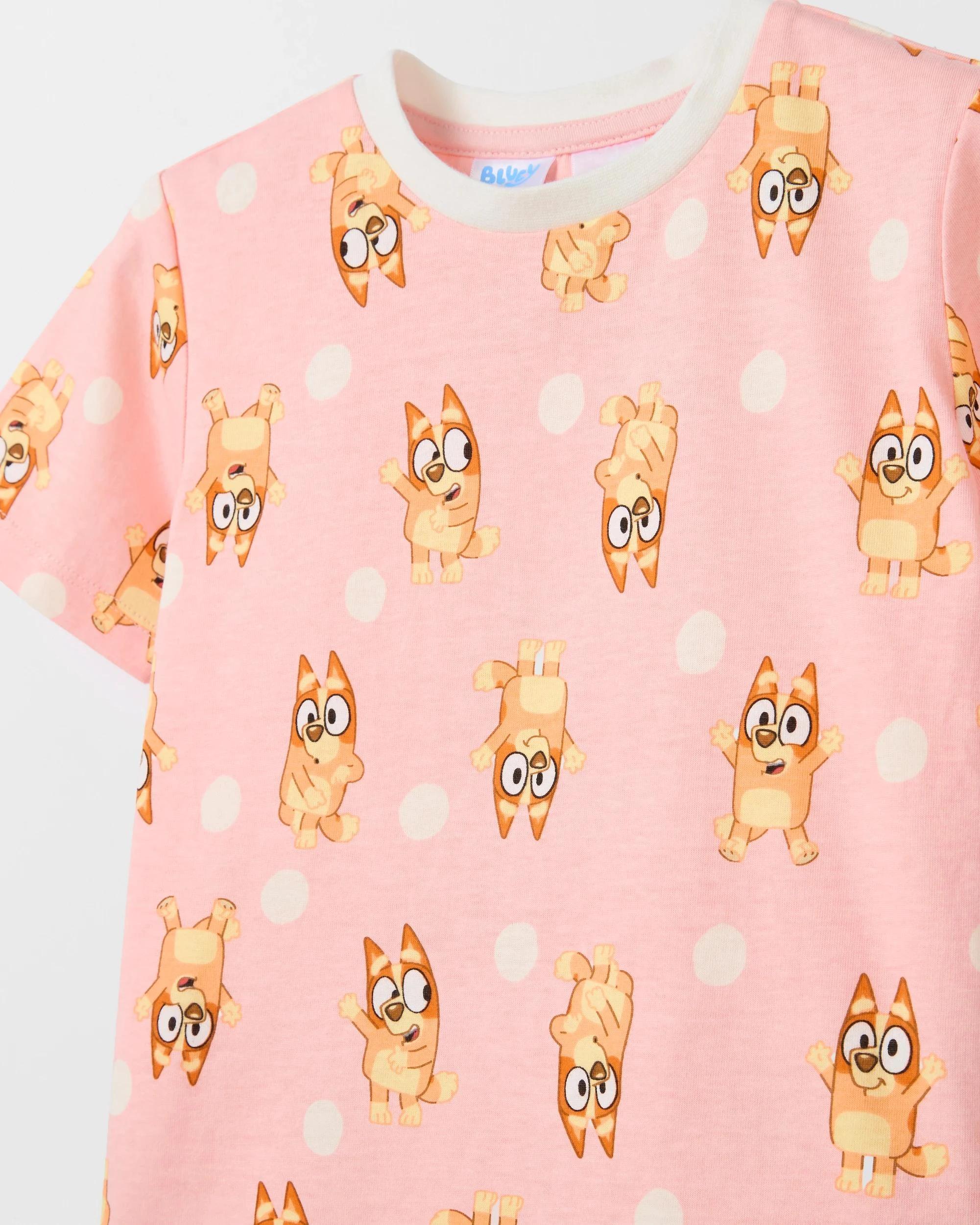 5 Bluey Australian Cotton Younger Girls Pyjama Set 2 Pack BLUEY, 5 of 8