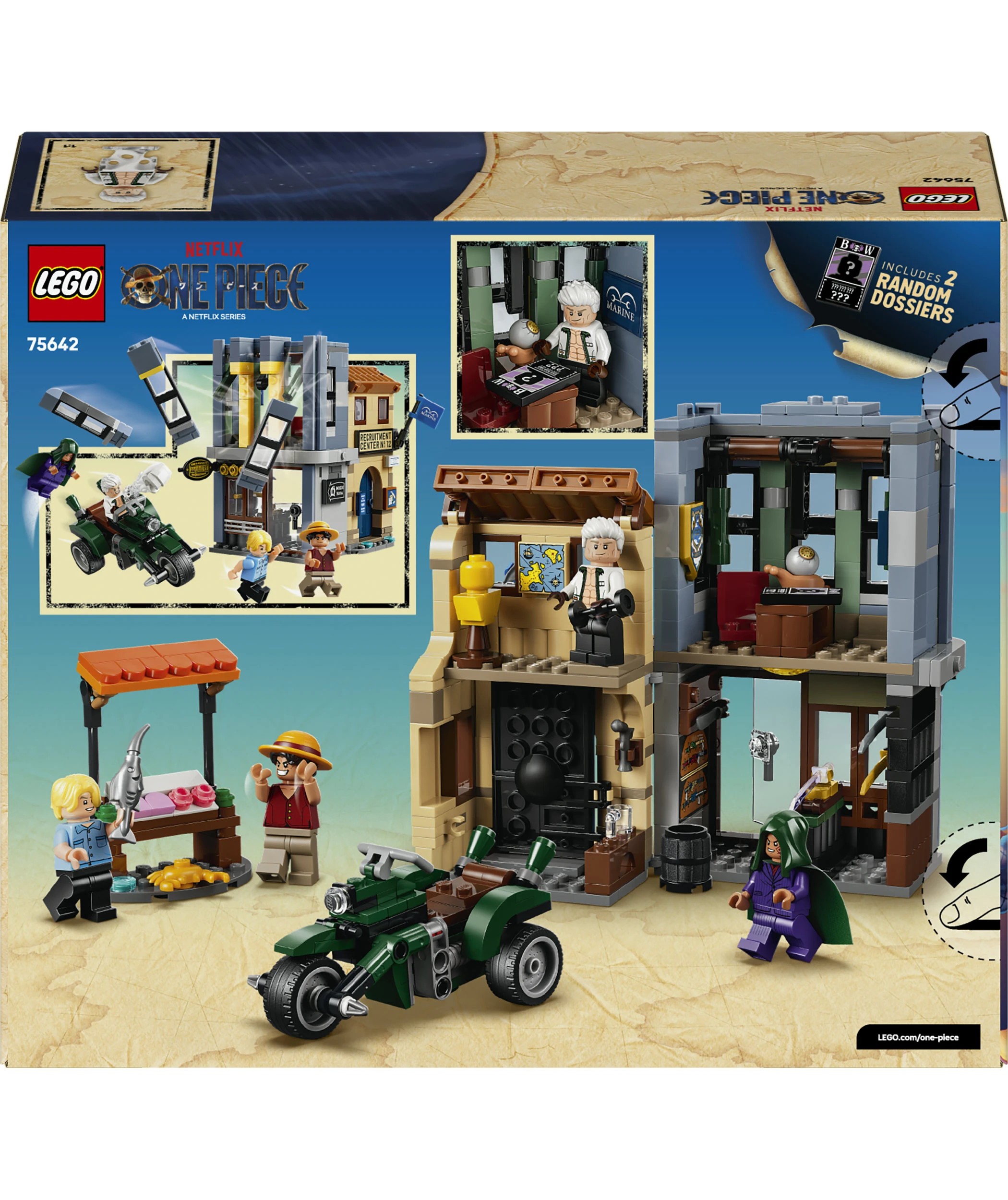 10 LEGO ONE PIECE Showdown with Captain Smoker 75642, 10 of 10