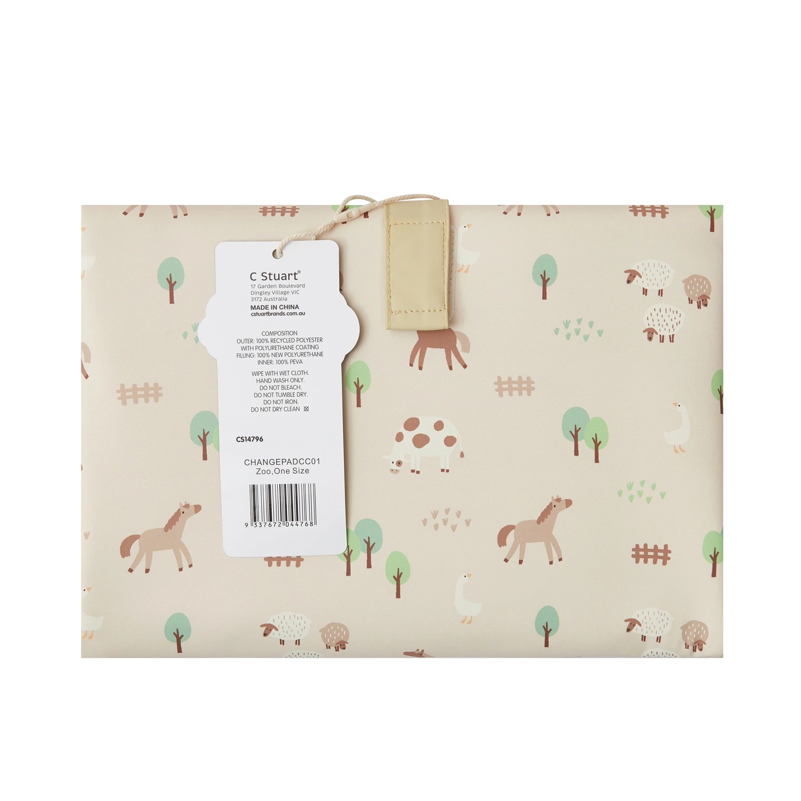 3 Big Softies Nappy Change pad - Zoo, 3 of 5