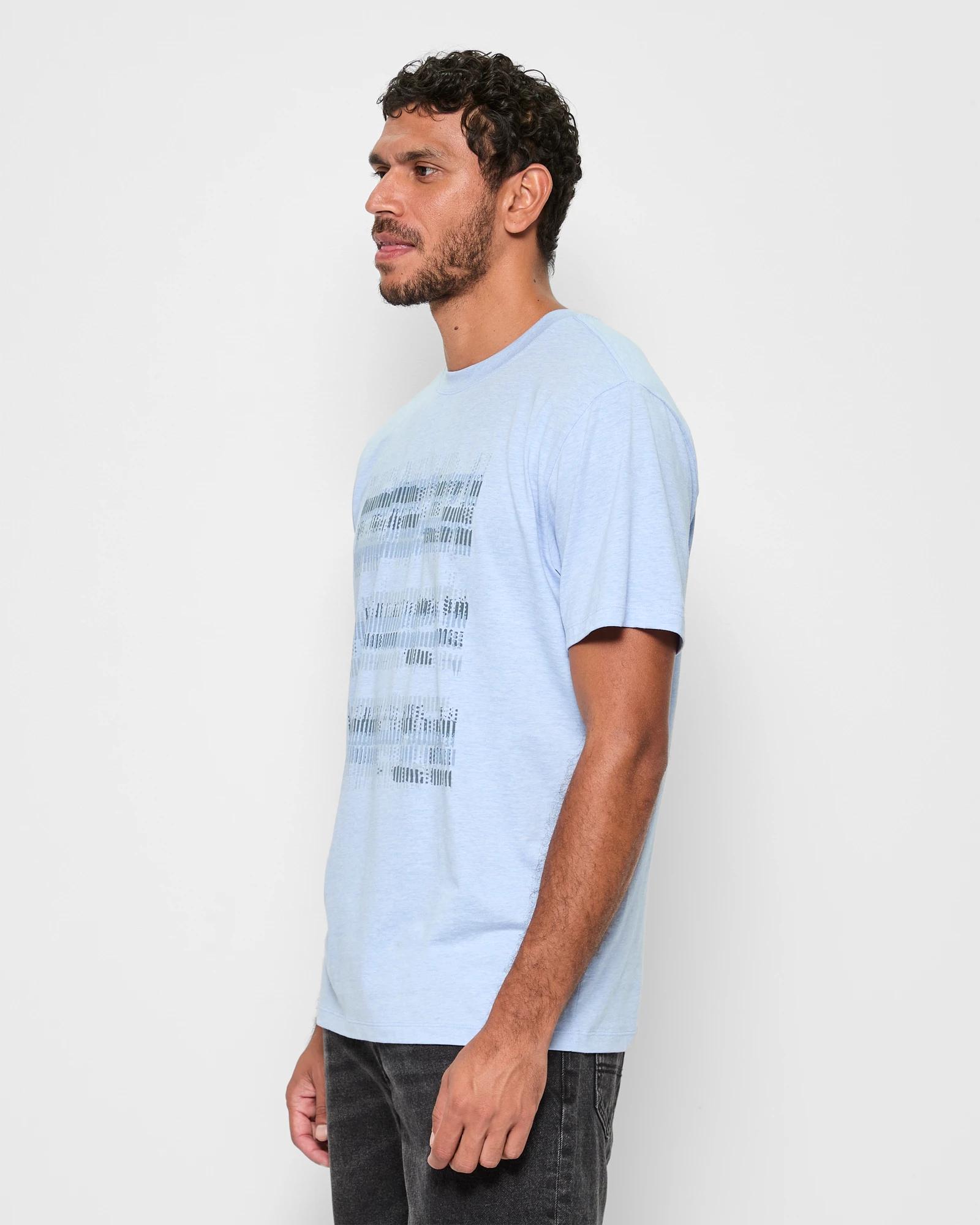 3 Target Australian Cotton Blend Non Graphic T-shirt LIGHT BLUE, 3 of 5