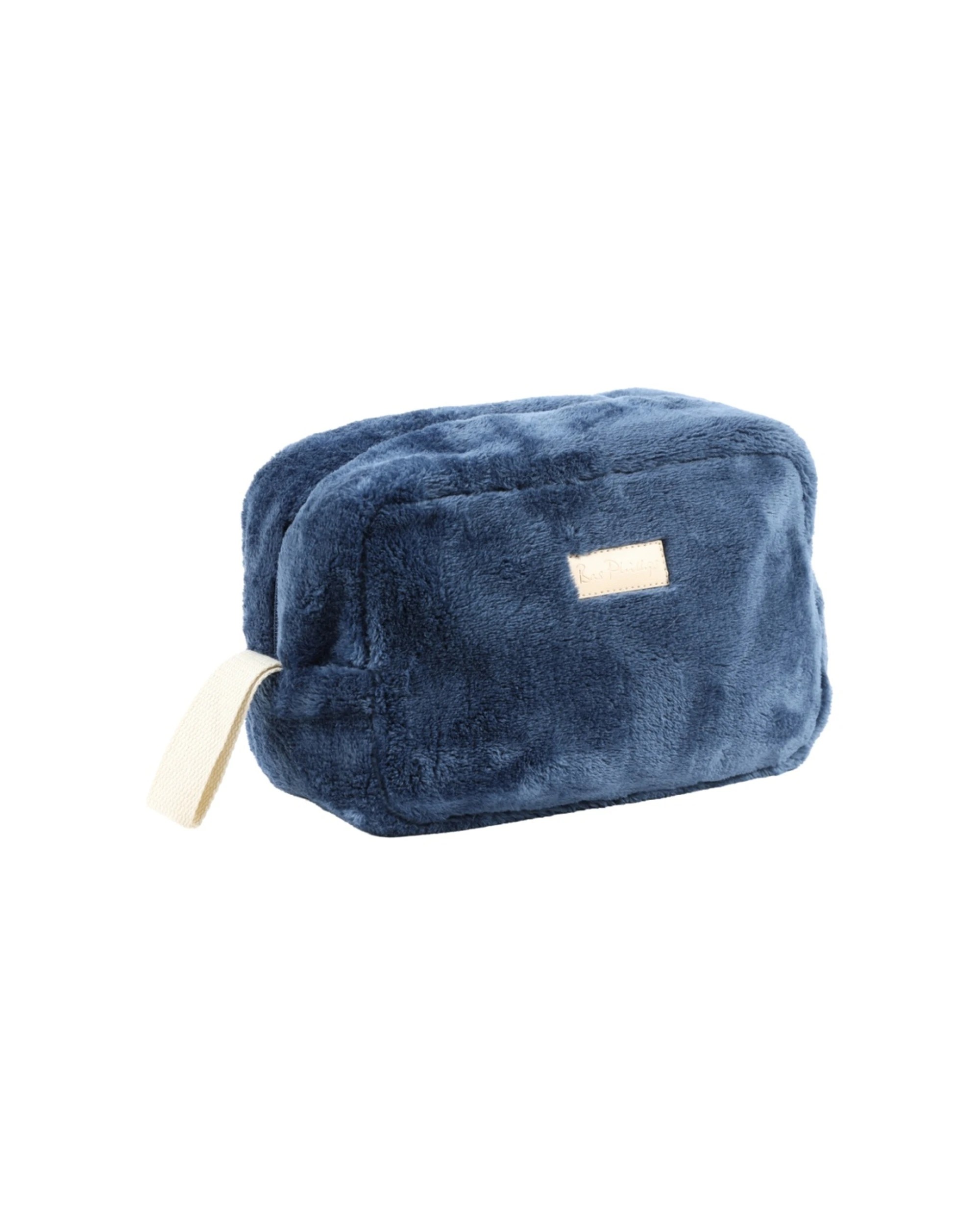 1 Bas Phillips Mink Polyester Cosmetic Makeup Toiletries Bag Denim - Blue, 1 of 4