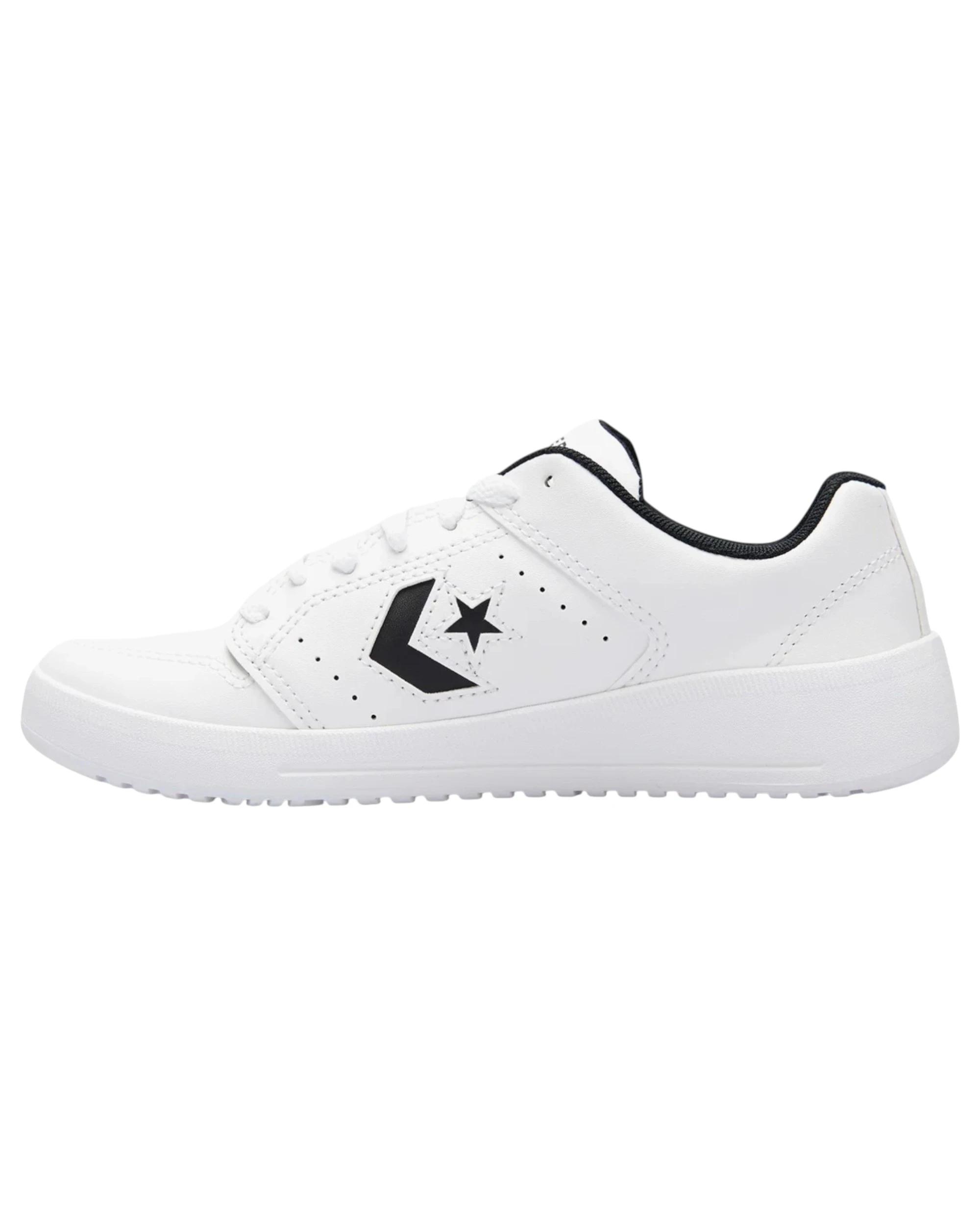3 Converse Unisex Day One Court Sneaker WHITE, 3 of 6
