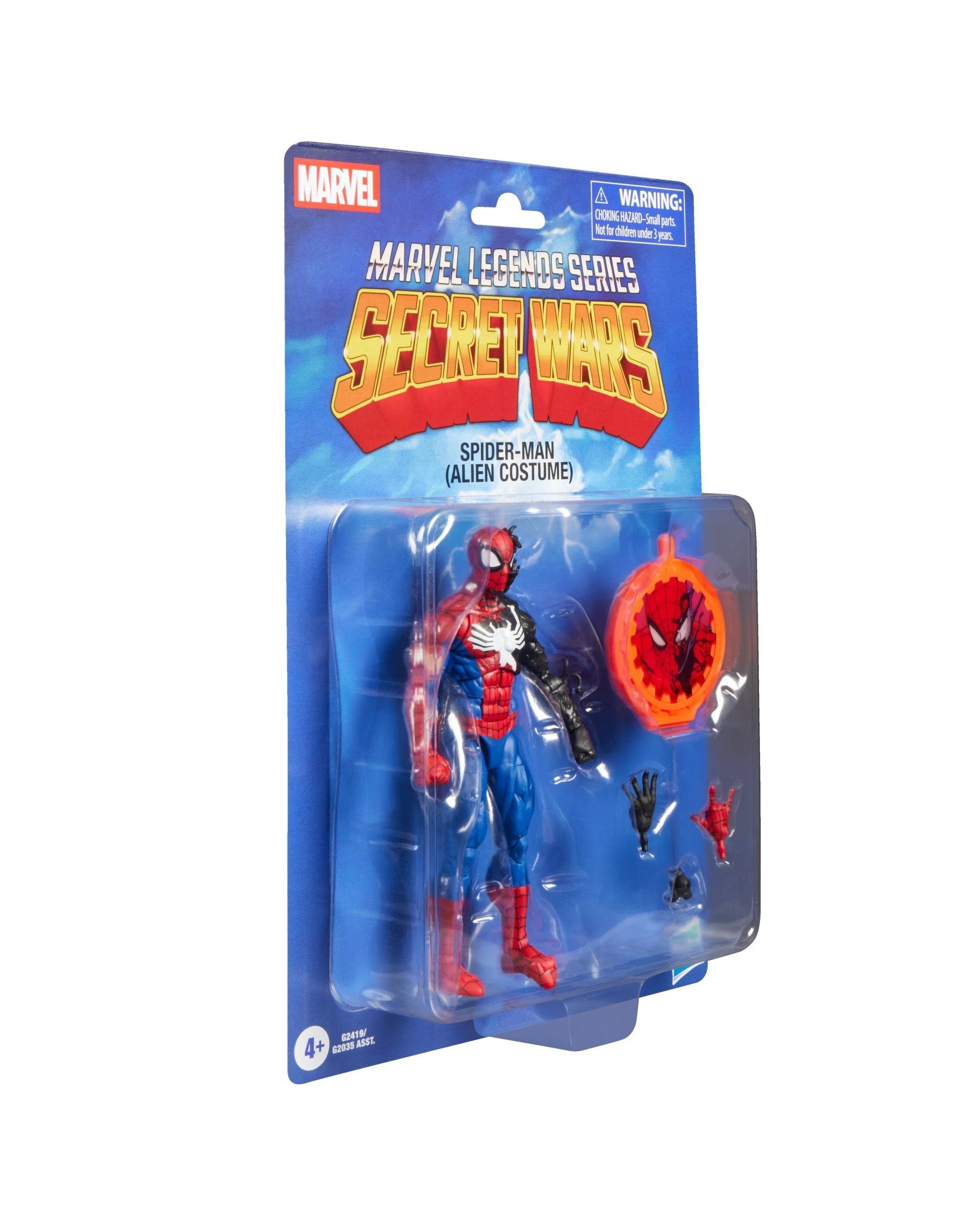 2 Marvel Legends Series: Secret Wars Spider-Man - Alien Costume -  Action Figure, 2 of 10