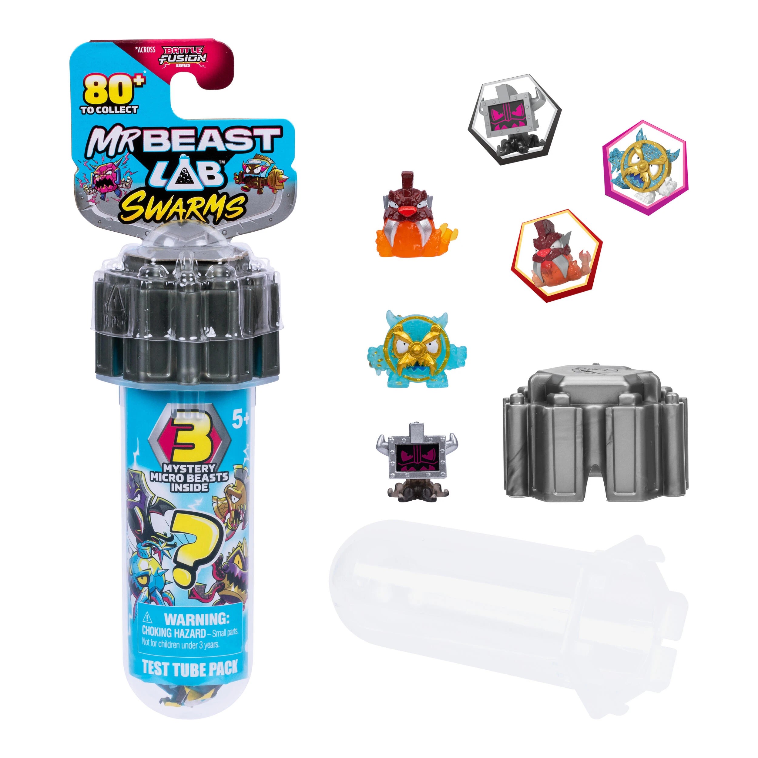 2 3 Pack MrBeast Lab Swarms Hyper Fusion Test Tube - Assorted, 2 of 2