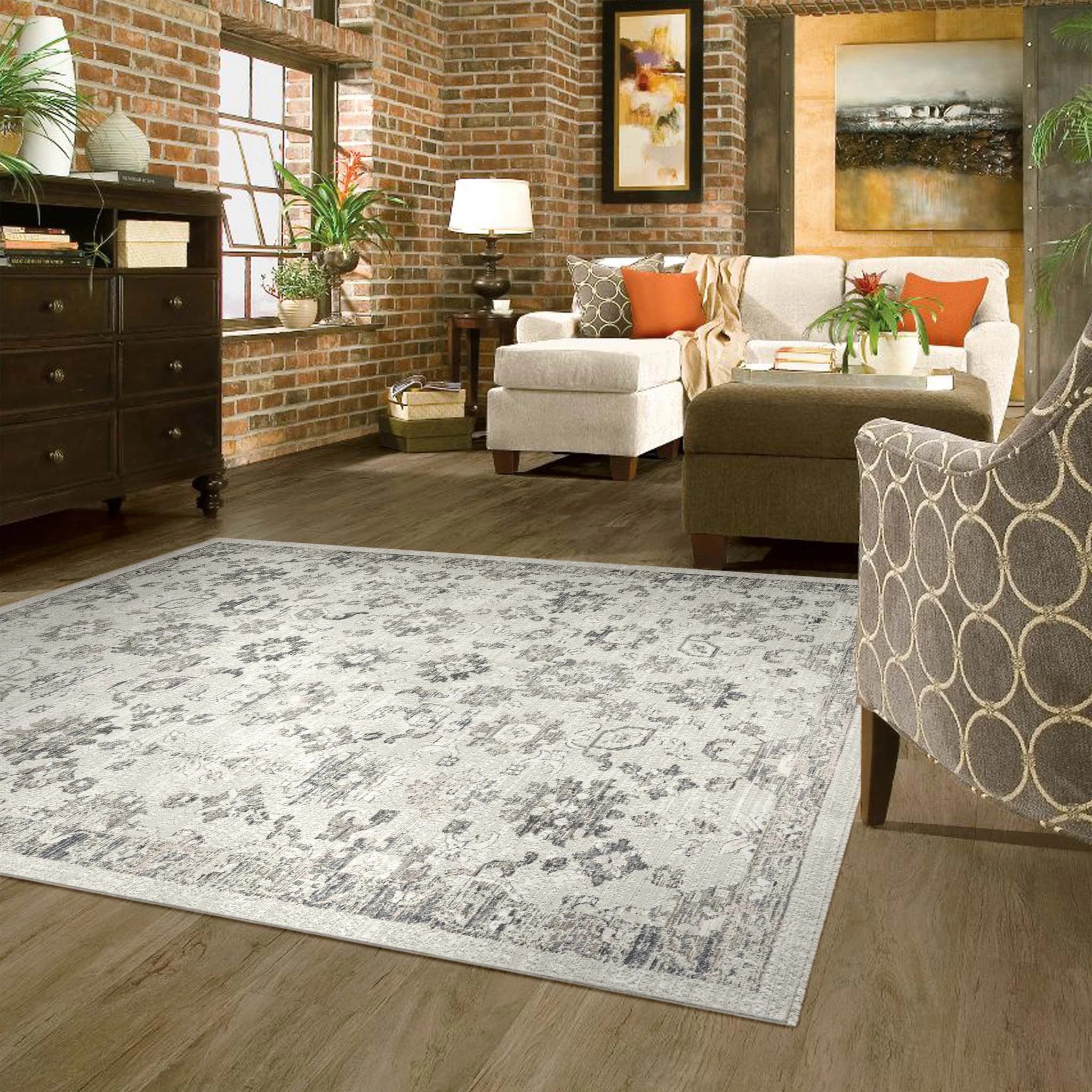 2 La Grace Home Camila Premium Rug - 300x400cm - Cream, 2 of 10