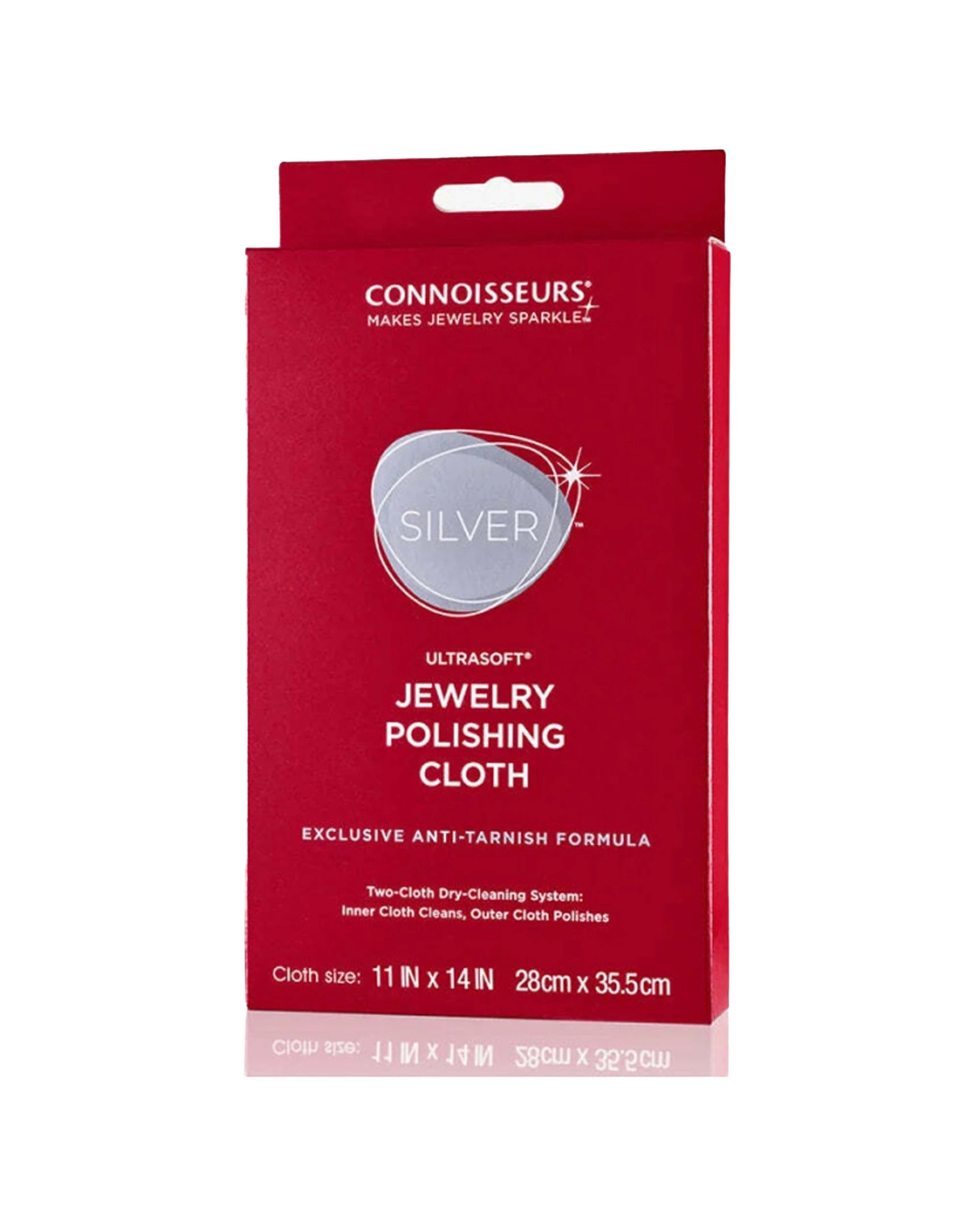 1 Connoisseurs Extra Large UltraSoft Silver Jewellery Polishing Cloth For Care & Shine, 1 of 3
