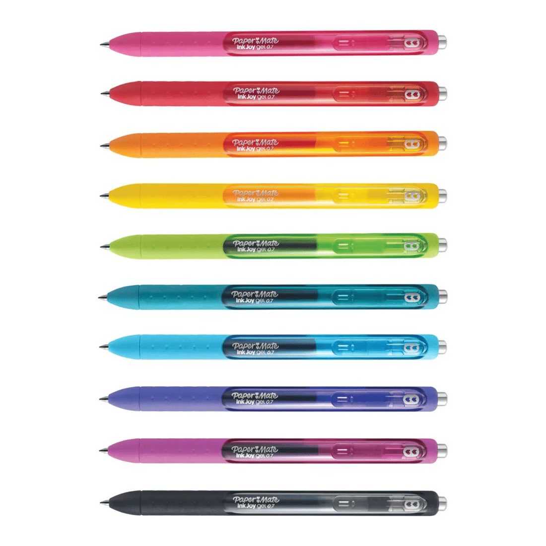 4 Paper Mate InkJoy Gel Pens 0.7mm Assorted 10 Pack, 4 of 8
