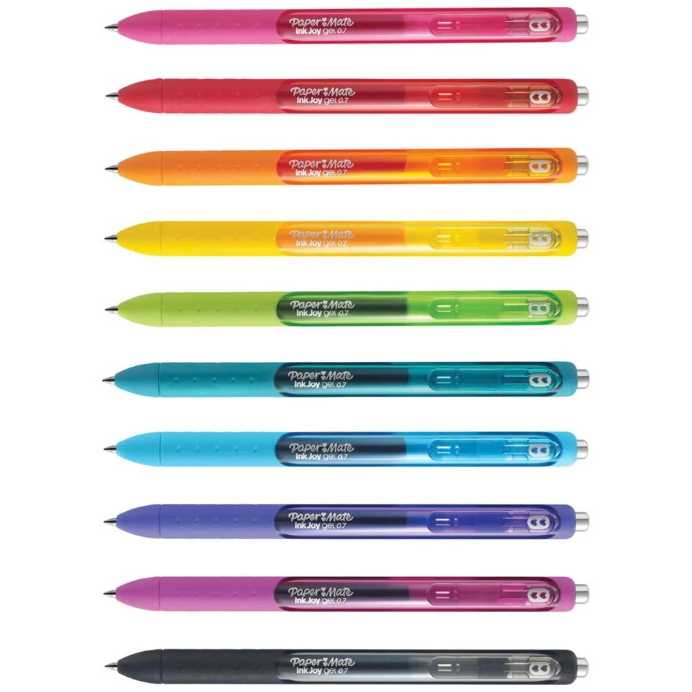 4 Paper Mate InkJoy Gel Pens 0.7mm Assorted 10 Pack, 4 of 8