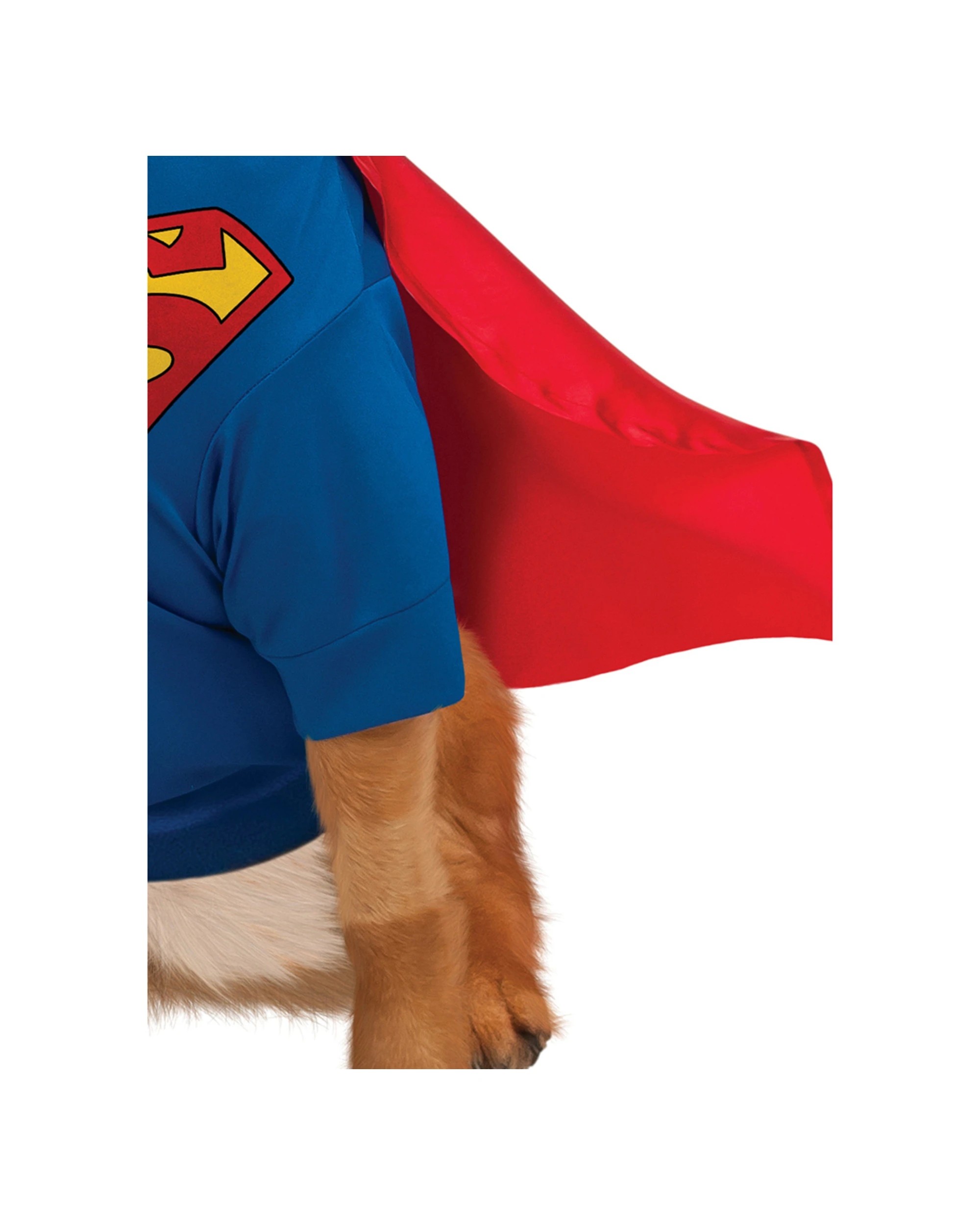 3 Superman Shirt Cape Deluxe Pet Dog Party Costume Size S - Multi, 3 of 3
