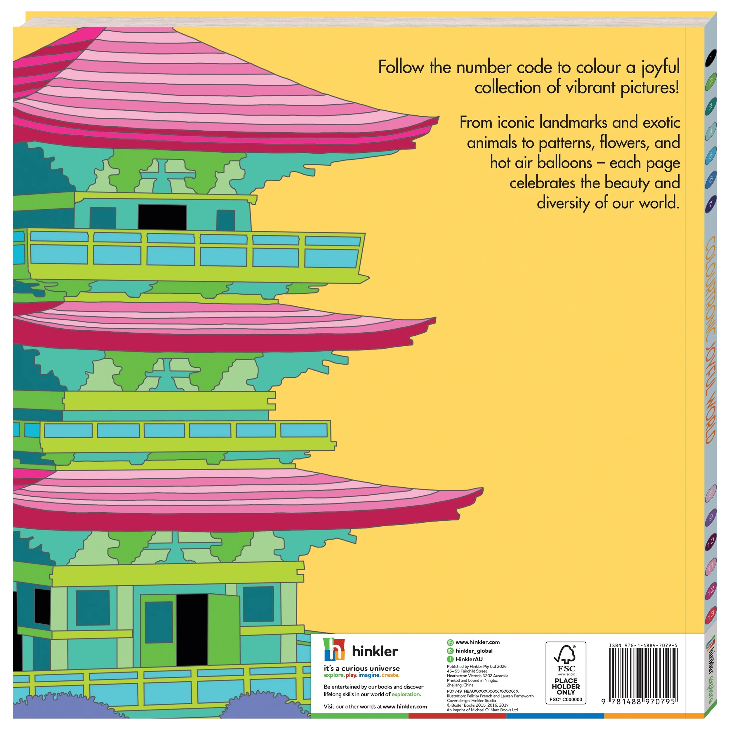 2 Colourtronic Joyful World - Book, 2 of 5