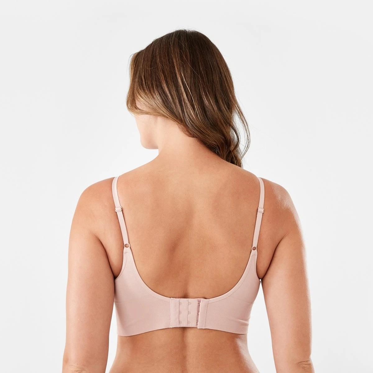 3 Long line Plunge Bra MISTY MAUVE, 3 of 6