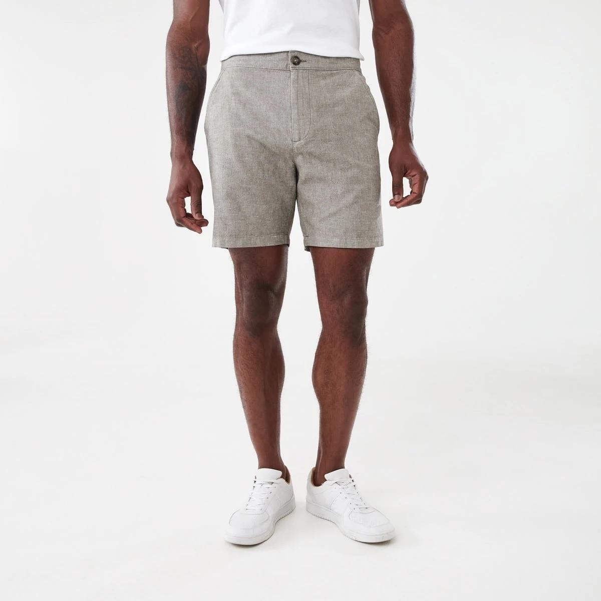 6 Textured Bermuda Shorts EAGLE YD, 6 of 6