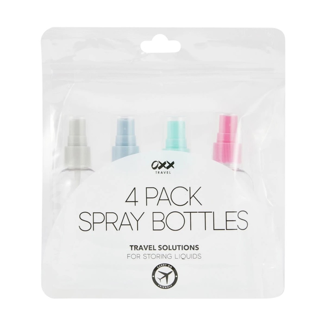 1 4 Pack Travel Solutions Spray Bottles, 1 of 4
