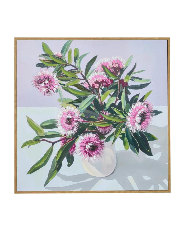 Native Grace Framed Canvas - 80cm x 