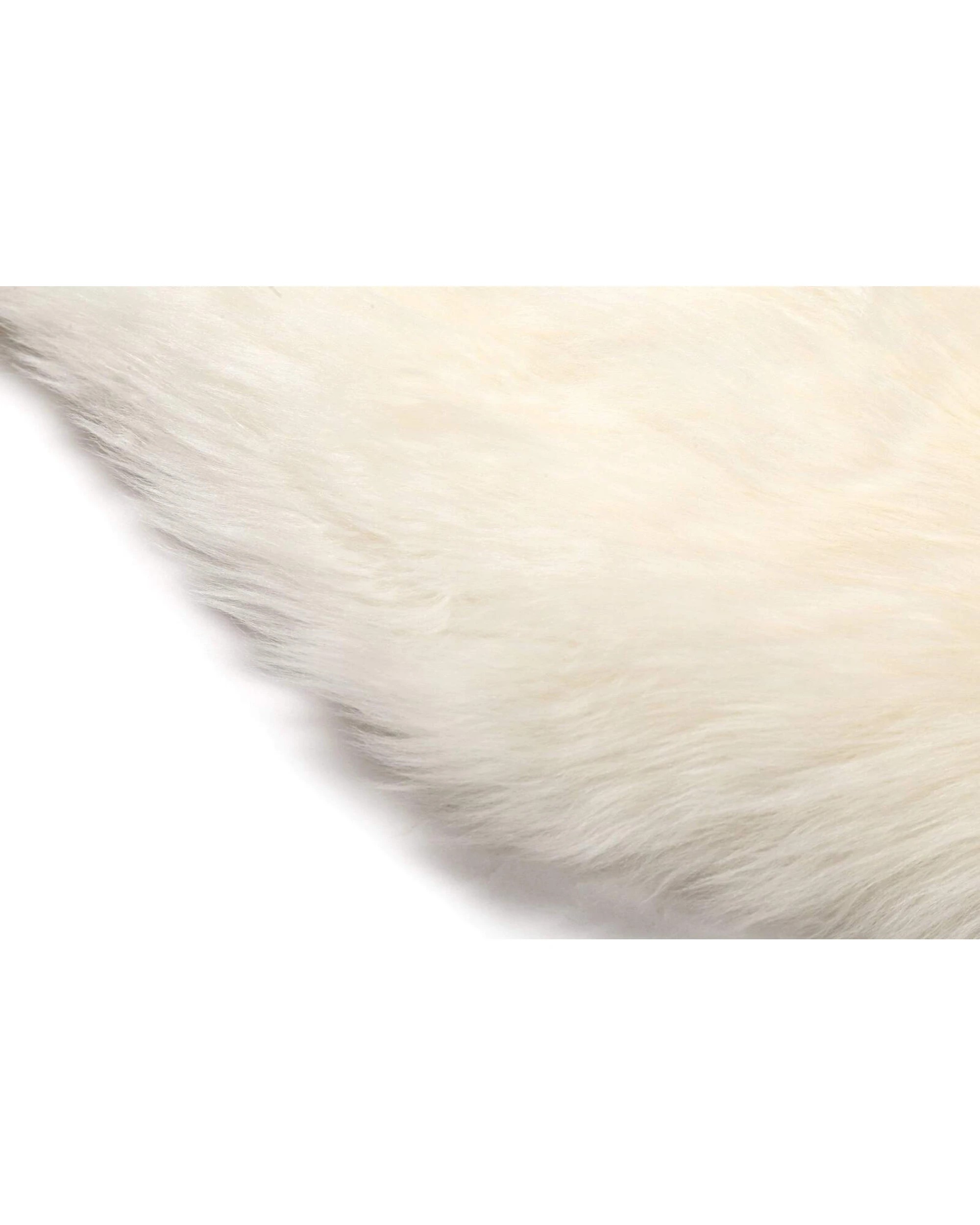 8 BR Home Genuine Sheepskin Wool Rug in White Large, 8 of 8