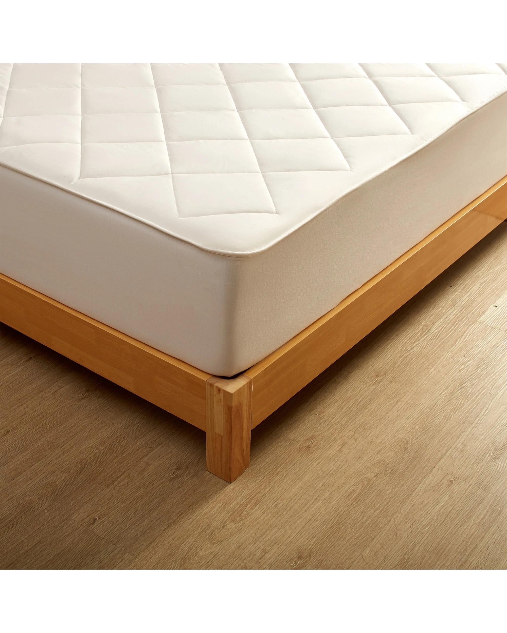 5 Wooltara Imperial Luxury 2 Layer Reversible Washable Australian Wool Underblanket - Single Bed - White, 5 of 9