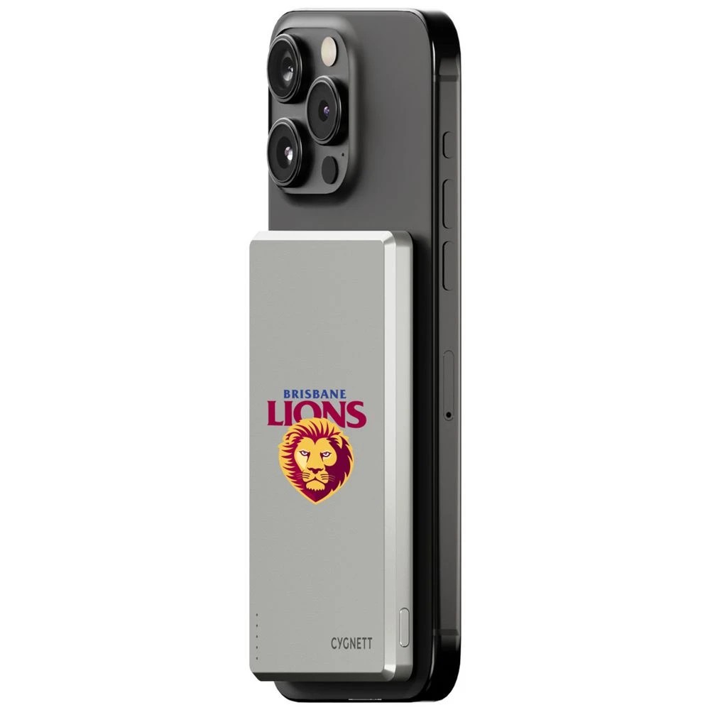 2 Cygnett 5000mAh Magslim Powerbank Brisbane Lions, 2 of 6