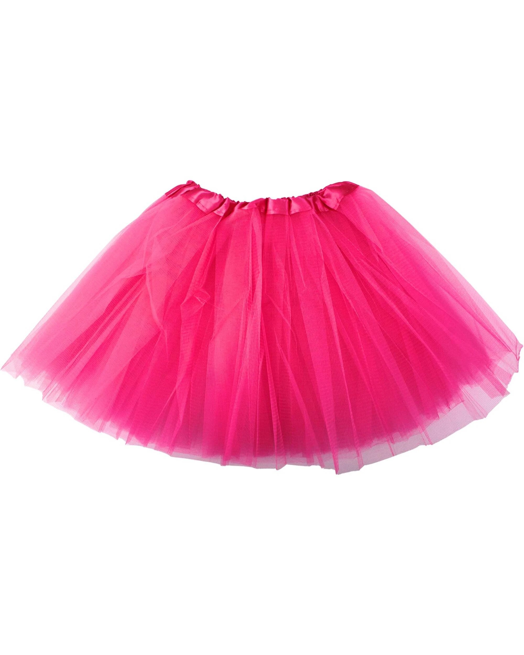 1 JD Party Kids Hot Tutu - One Size - Pink, 1 of 2