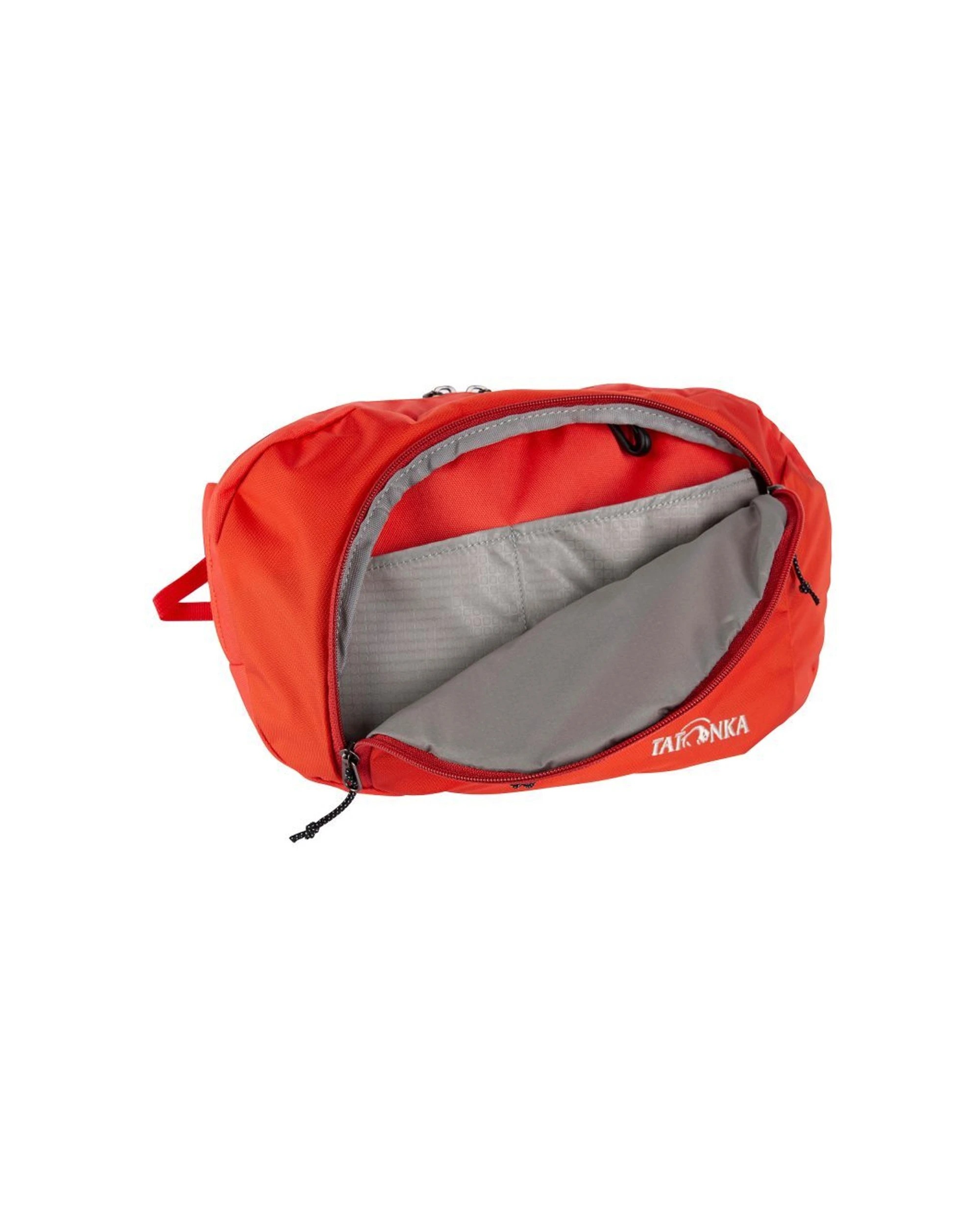 2 Tatonka Hip Sling Pack 5L Versatile Shoulder Back Carry Two-Way Zip AirMesh - Red, 2 of 3