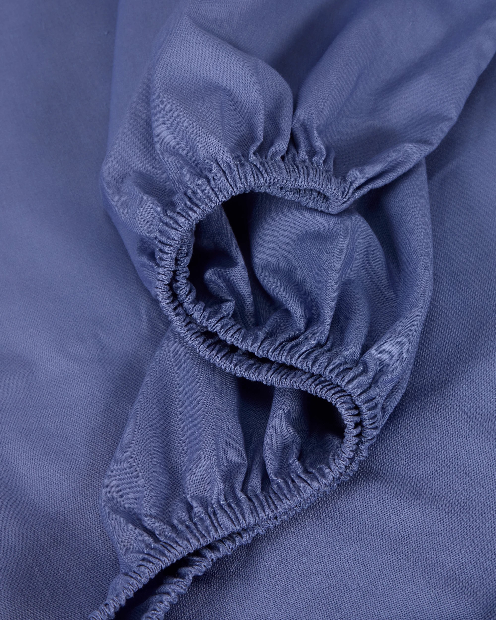 5 180 Thread Count Sheet Set - Queen Bed, Mid Blue, 5 of 7